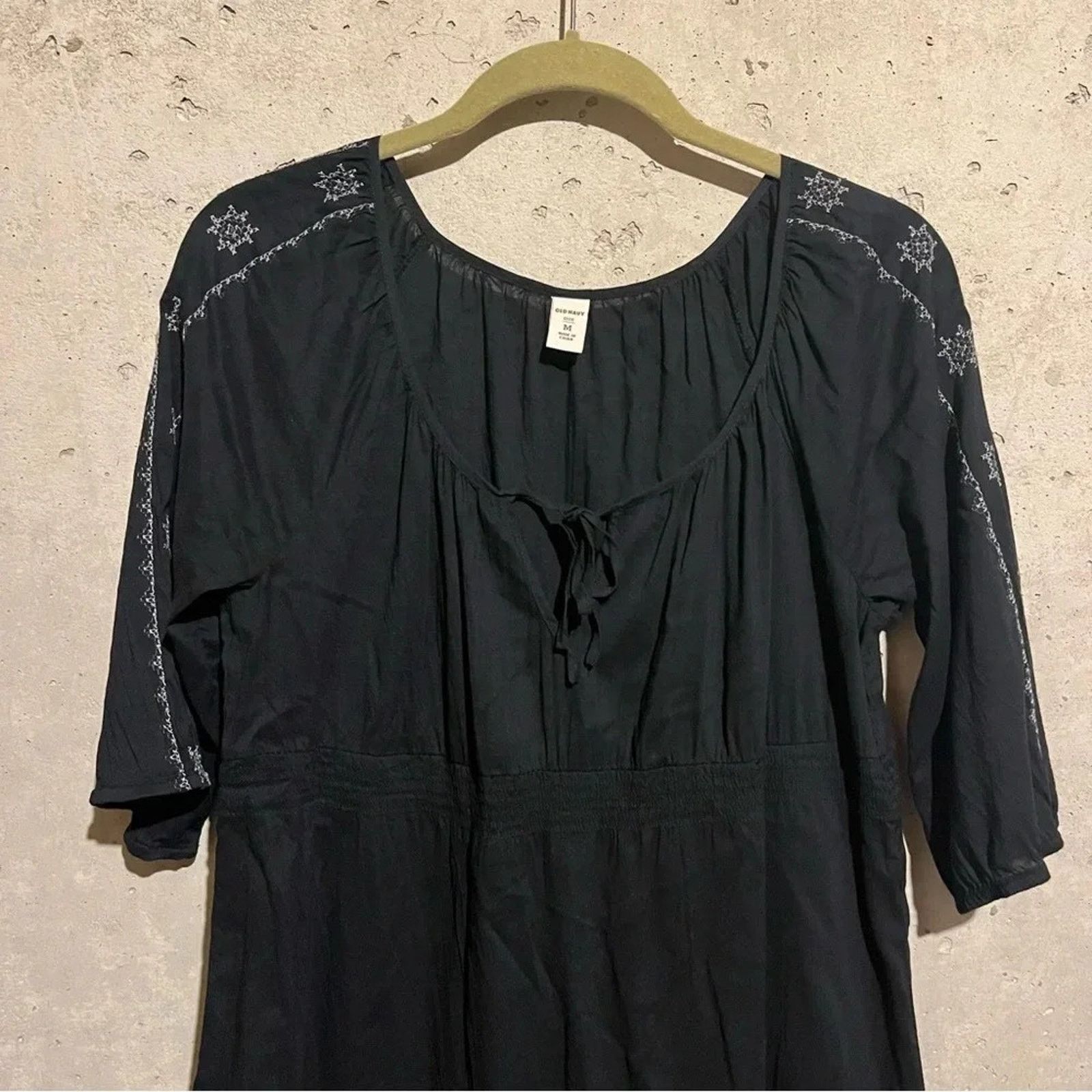 Old Navy Old Navy Gauze Boho Aztec Tunic Dress 3/4 sleeves Size M Size M / US 6-8 / IT 42-44 - 2 Thumbnail