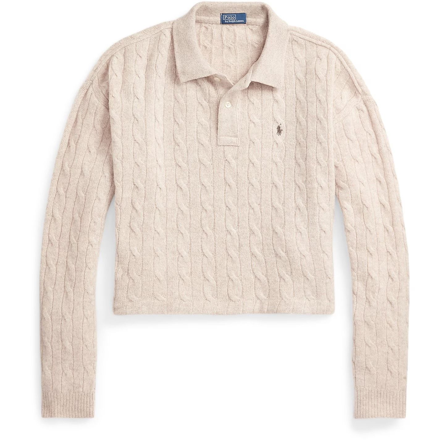 Polo Ralph Lauren o1g2r1mq0925 Long Sleeve Polo Shirt in Tuscan Beige Size XS / US 0-2 / IT 36-38 - 1 Thumbnail