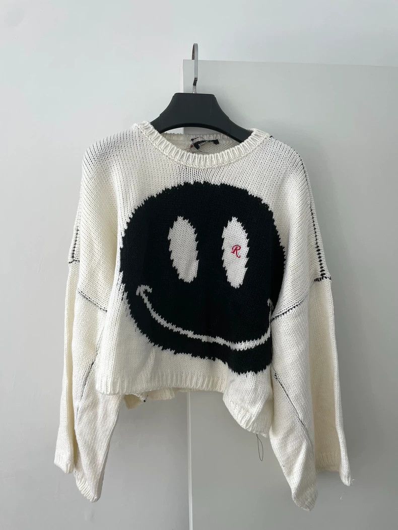 Raf Simons Raf simons Smiley face sweater Size US S / EU 44-46 / 1 - 1 Thumbnail