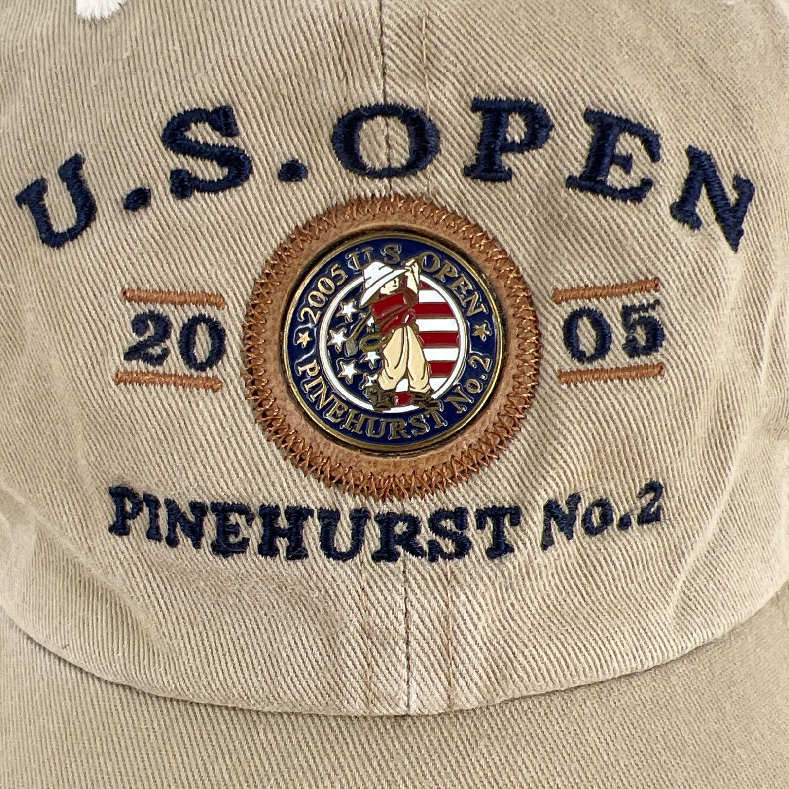 Vintage 2005 US Open Pinehurst hat PGA Golf Y2K vintage Size ONE SIZE - 2 Thumbnail