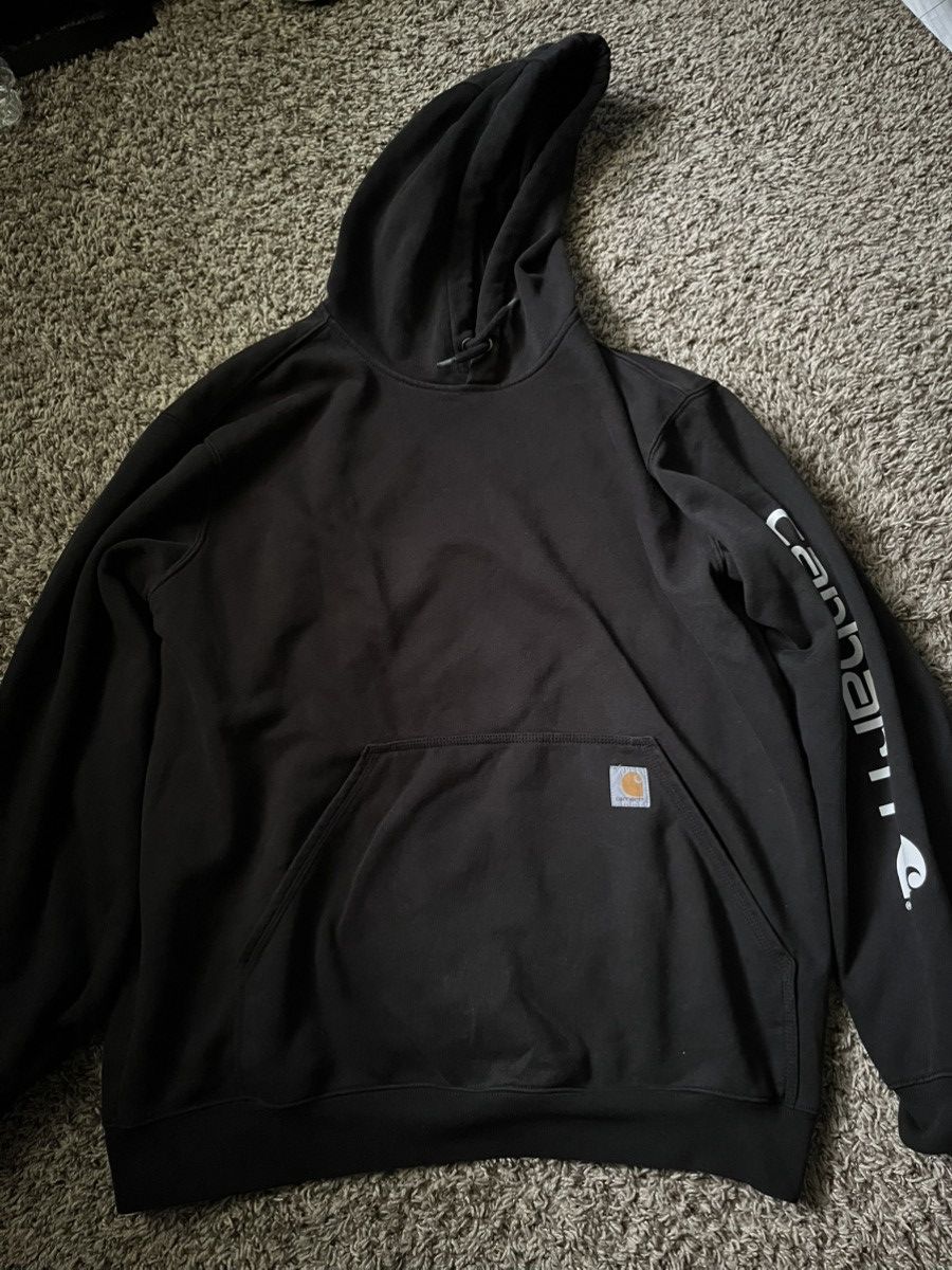 Carhartt Carhartt Black Hoodie Size US L / EU 52-54 / 3 - 1 Thumbnail