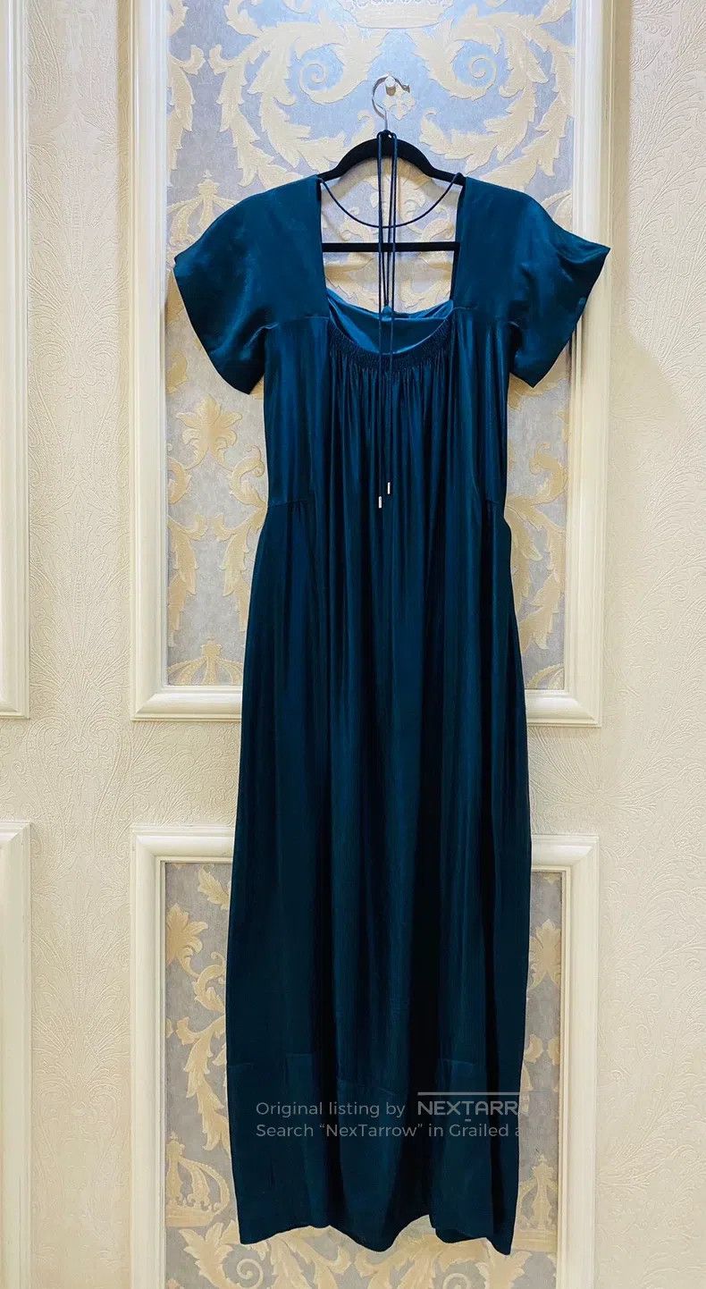 The Row The Row size 2 Navy blue silk stockings dress Size S / US 4 / IT 40 - 3 Thumbnail