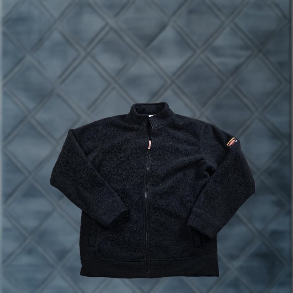 Orvis Orvis Fleece Jacket Mens S Black Full Zip Stand Collar Pockets Outdoor Bomber Jacket Polyester Zip Size US S / EU 44-46 / 1 - 1 Thumbnail