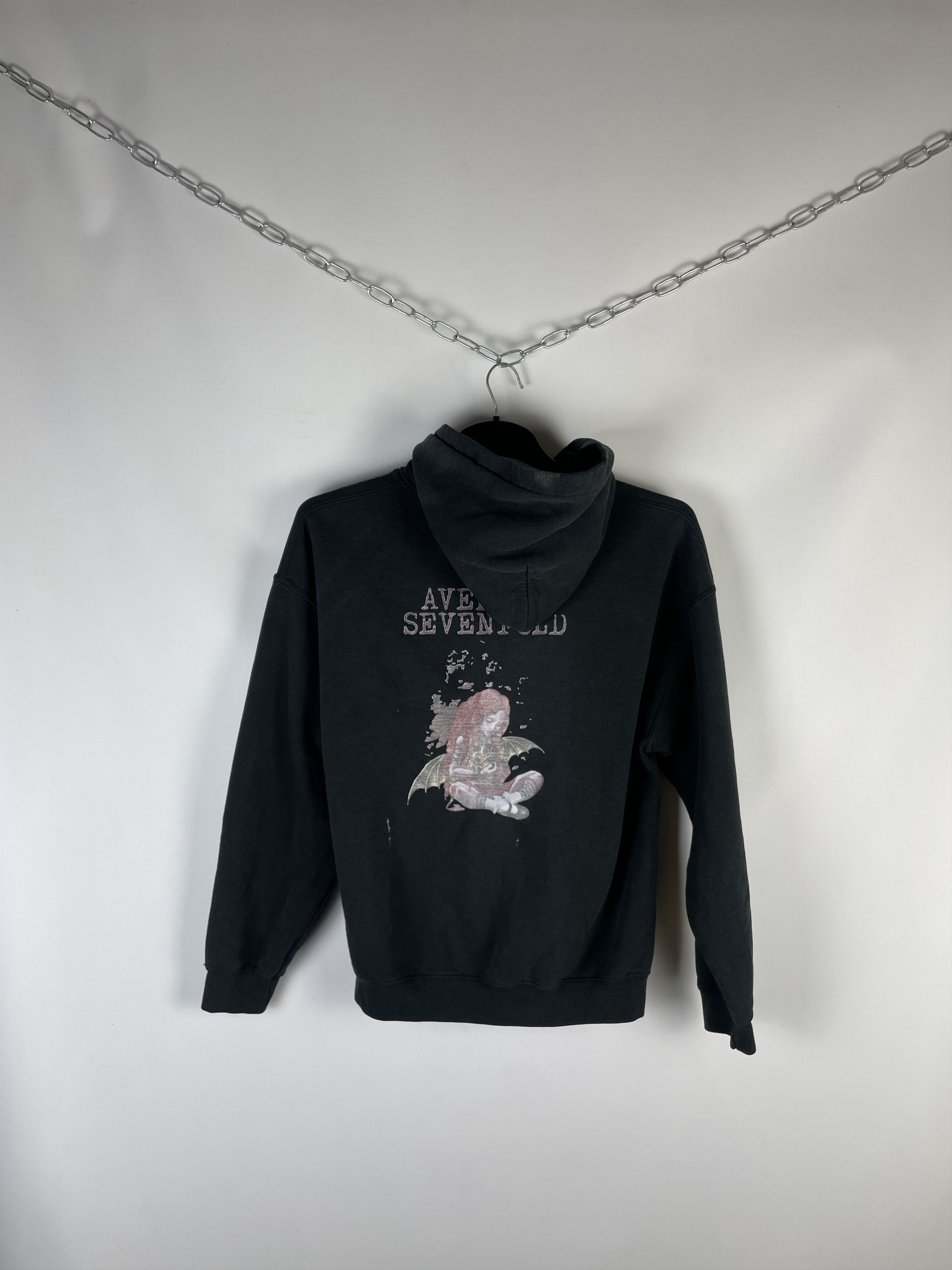 Band Tees Vintage Avenged Sevenfold Faded Band Hoodie Size US L / EU 52-54 / 3 - 8 Thumbnail