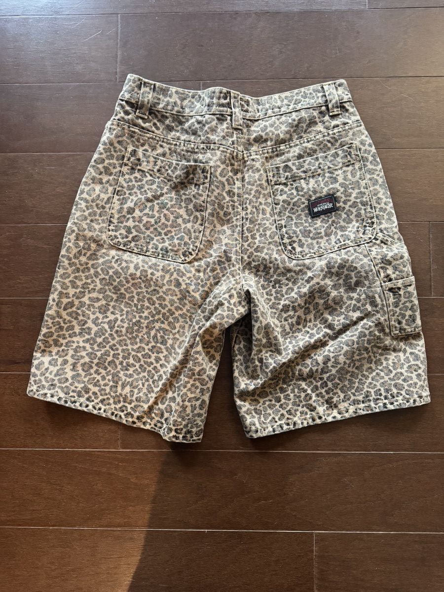 Stussy Stussy denim work short leopard 30 Size US 30 / EU 46 - 2 Thumbnail