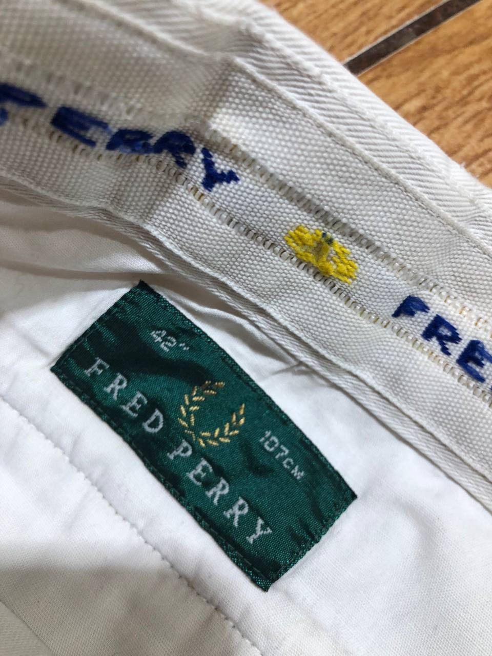 Fred Perry Vintage Fred Perry Basic White Shorts Size 36 Size US 36 / EU 52 - 2 Thumbnail