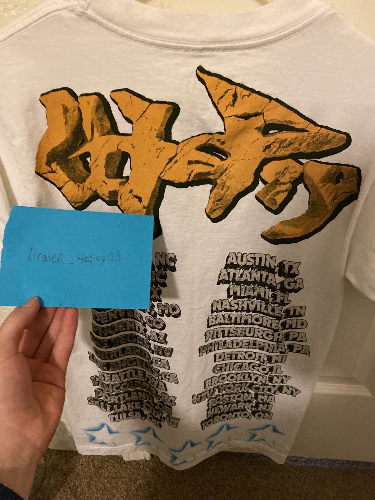Travis Scott Travis Scott Utopia Tour Skitzo Circus Maximus Tee Size US S / EU 44-46 / 1 - 3 Thumbnail