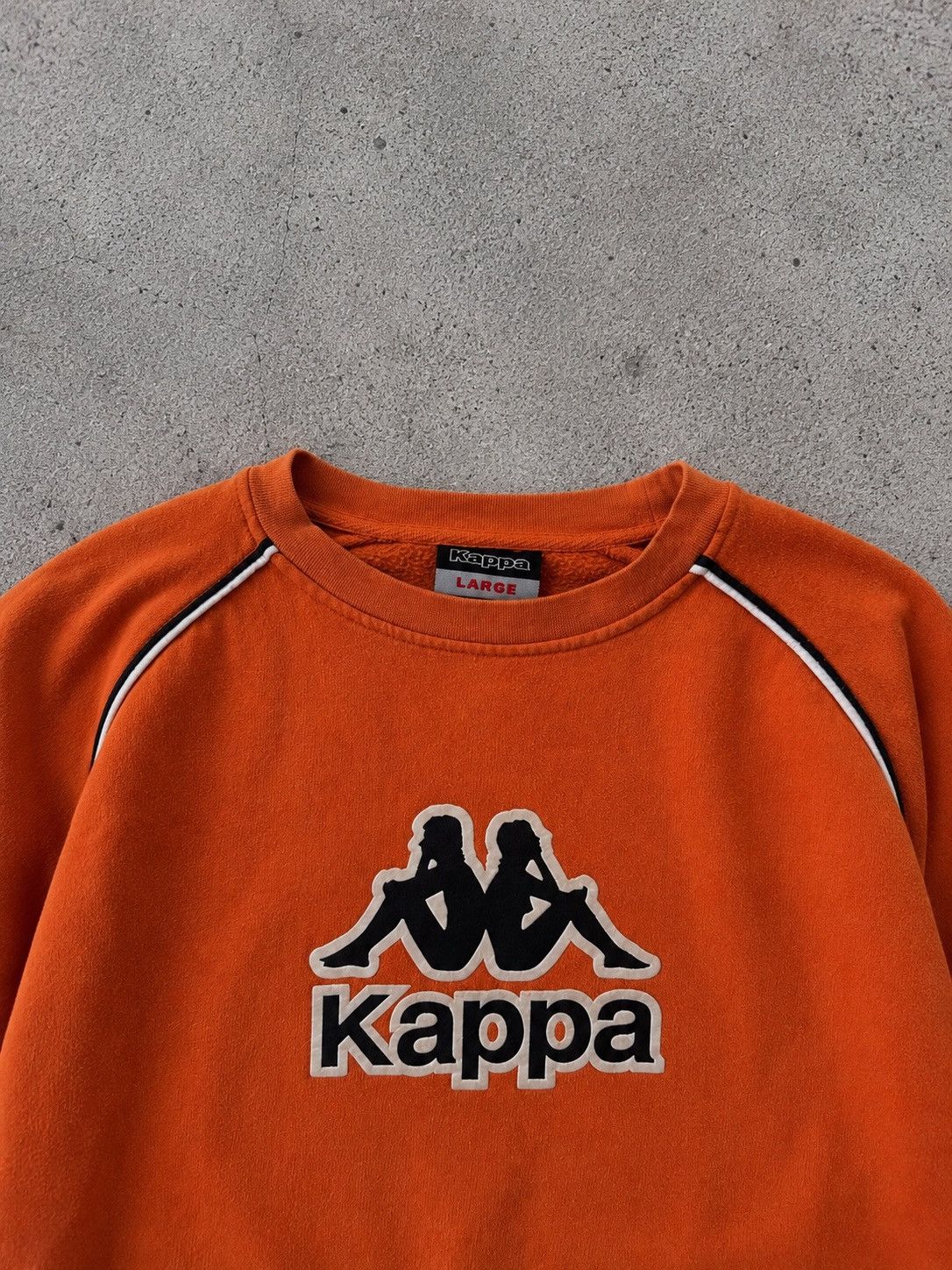 Kappa Vintage 90s Kappa Embroidered Logo Crewneck Size US L / EU 52-54 / 3 - 3 Thumbnail
