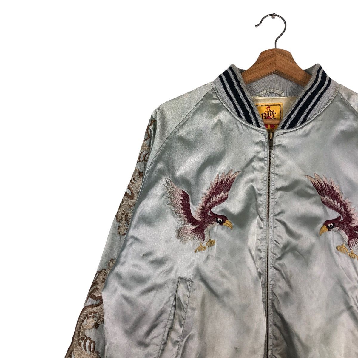Japanese Brand 🔥VTG SUKAJAN SOUVENIRS JACKET JAPAN DRAGON TOYO ENTERPRISE Size US M / EU 48-50 / 2 - 8 Thumbnail