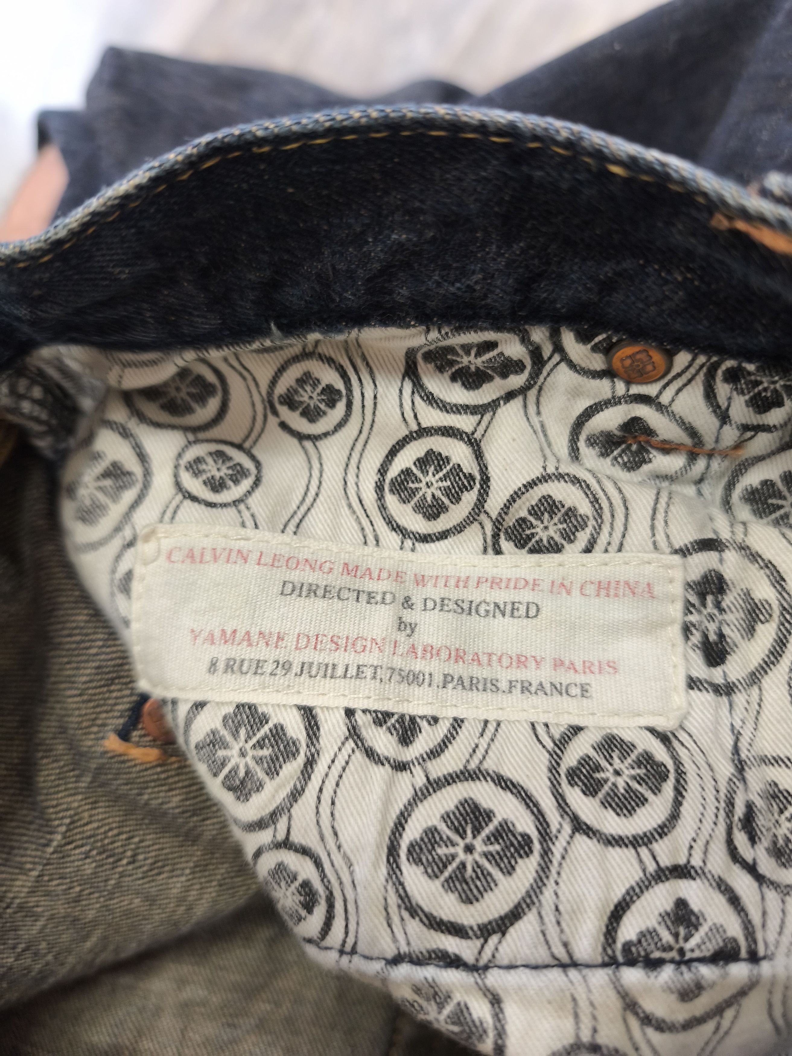 Evisu Yamane x EVISU Dormouse White Seagull Embroidery Denim Jeans Size US 30 / EU 46 - 11 Thumbnail