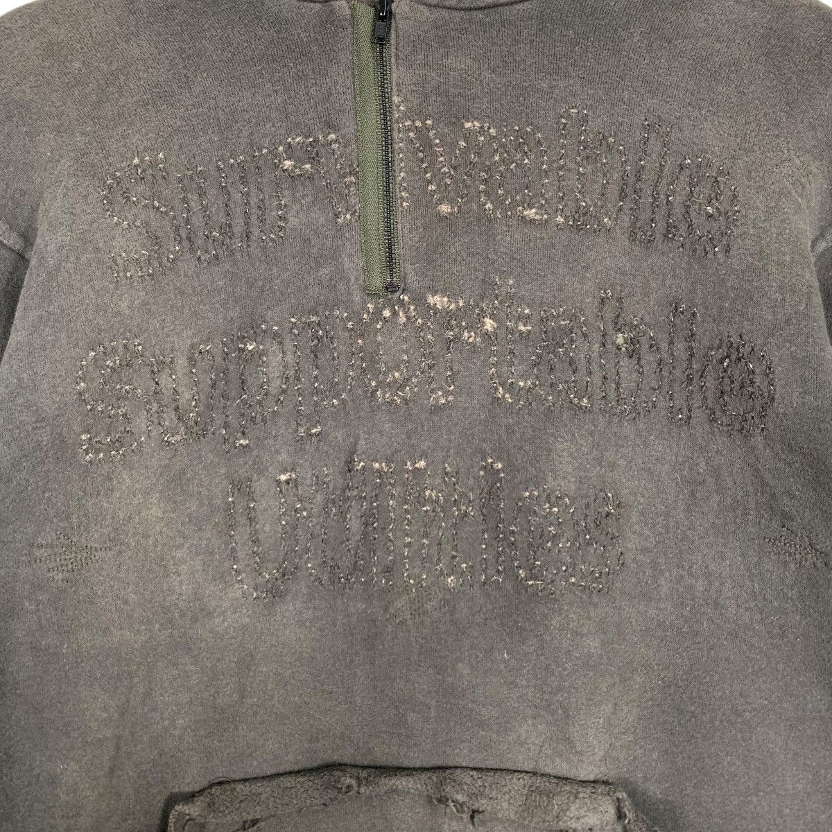 ABAHOUSE Trashed ABAHOUSE Big Logo Pullover Hoodies #0820-C37 Size US M / EU 48-50 / 2 - 8 Thumbnail