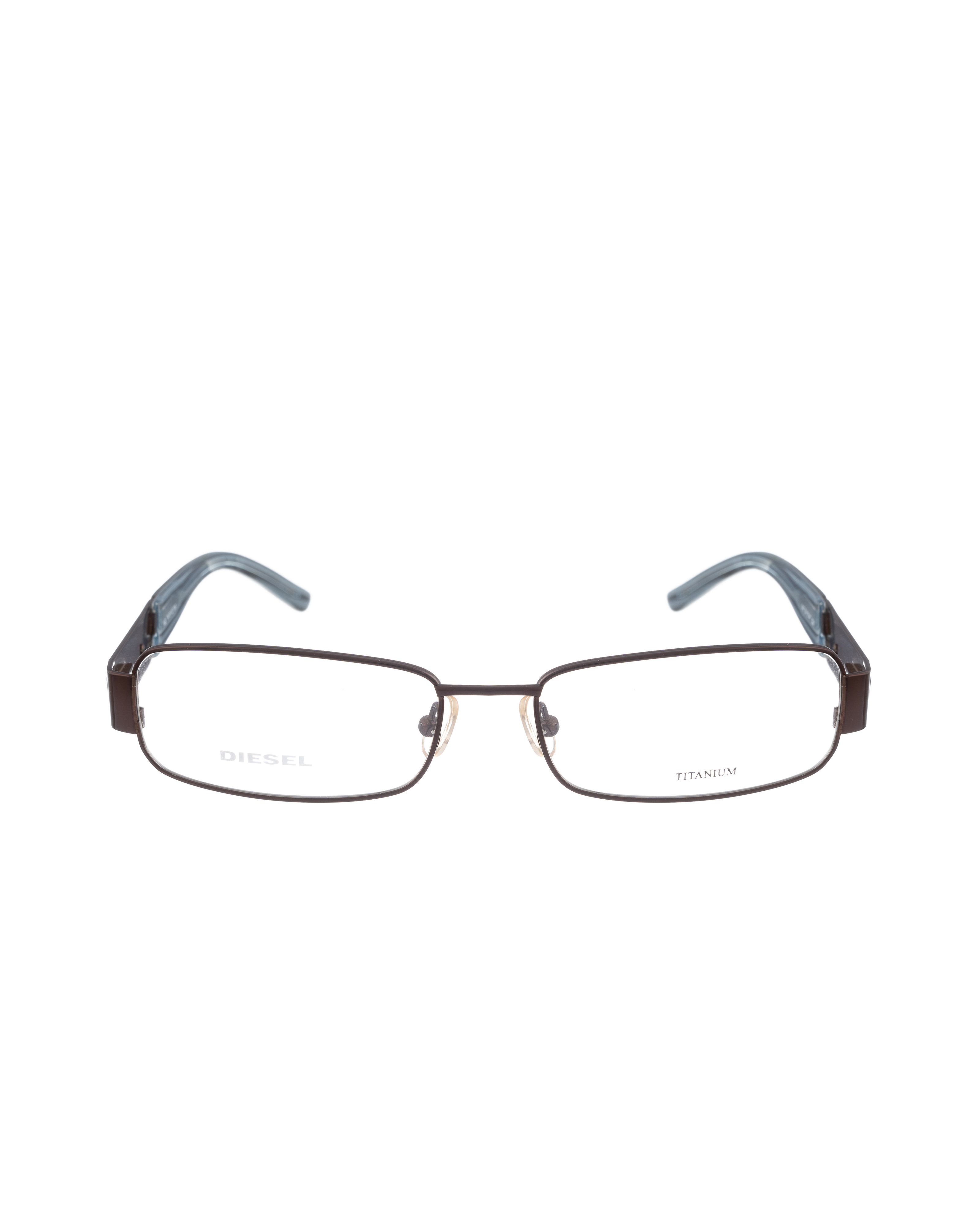 Diesel Diesel 00s Metallic Brown and Grey Glasses Size ONE SIZE - 3 Thumbnail