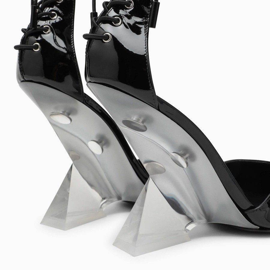 The Attico o1d2blof1024 Morgan Pump With Ankle Strap in Black Size US 9 / IT 39 - 5 Thumbnail