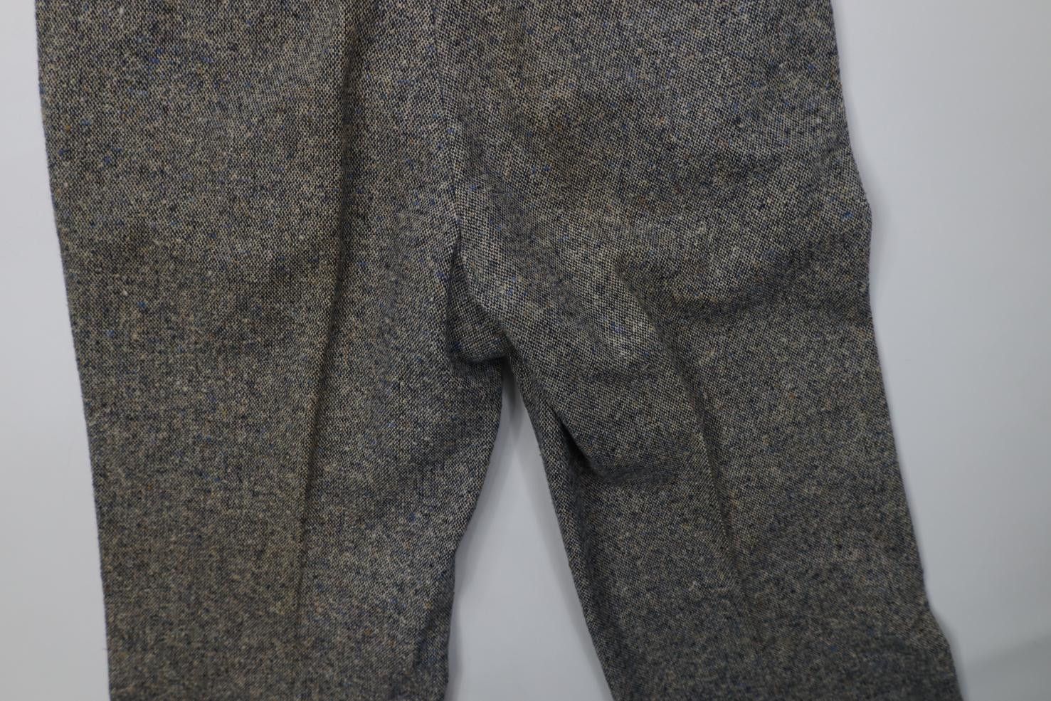 Vintage Vintage 70s Streetwear Wool Tweed Bell Bottoms Pants USA Size US 29 - 16 Thumbnail