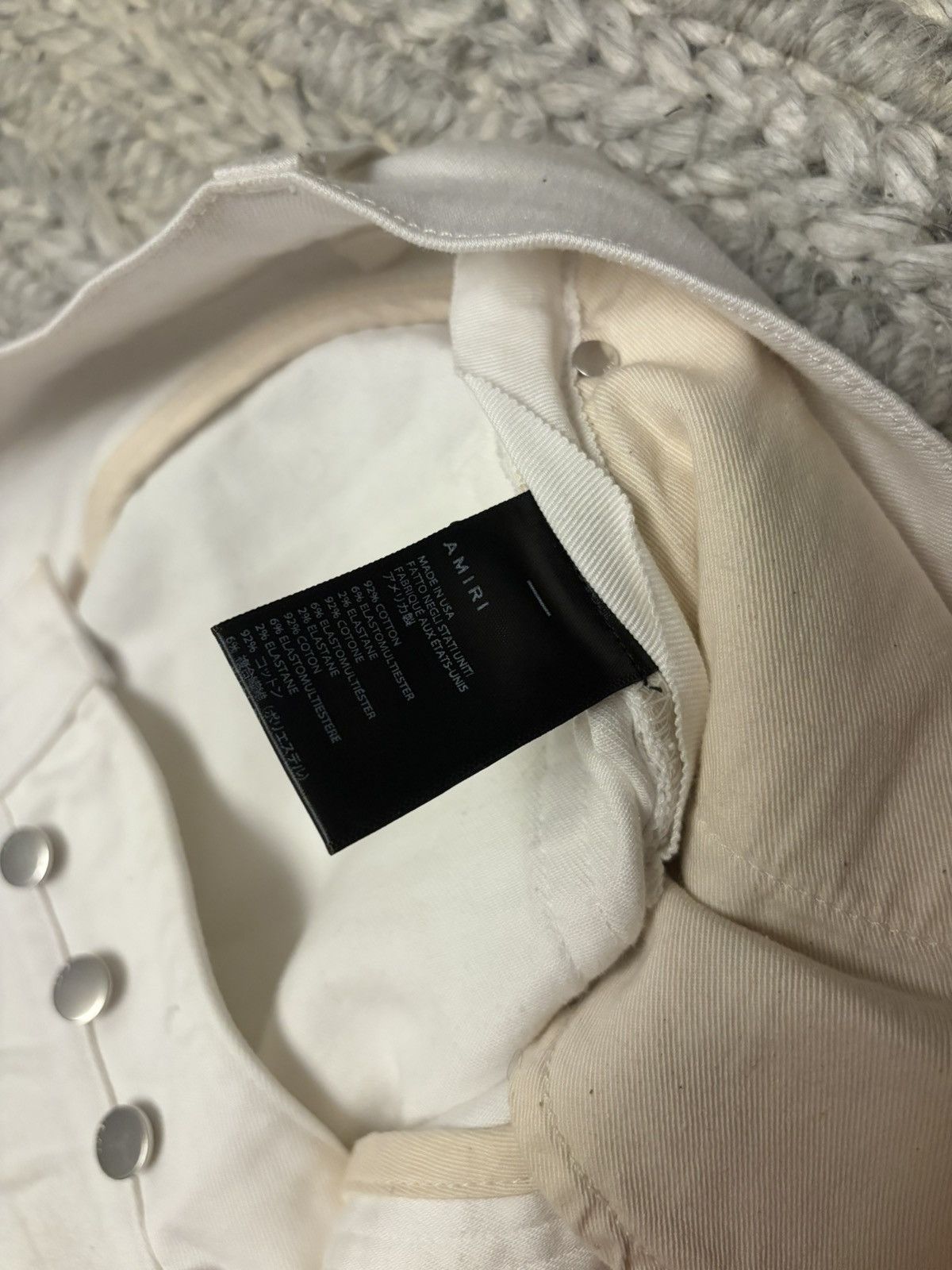 Amiri Amiri white bandana pants Size US 34 / EU 50 - 8 Thumbnail