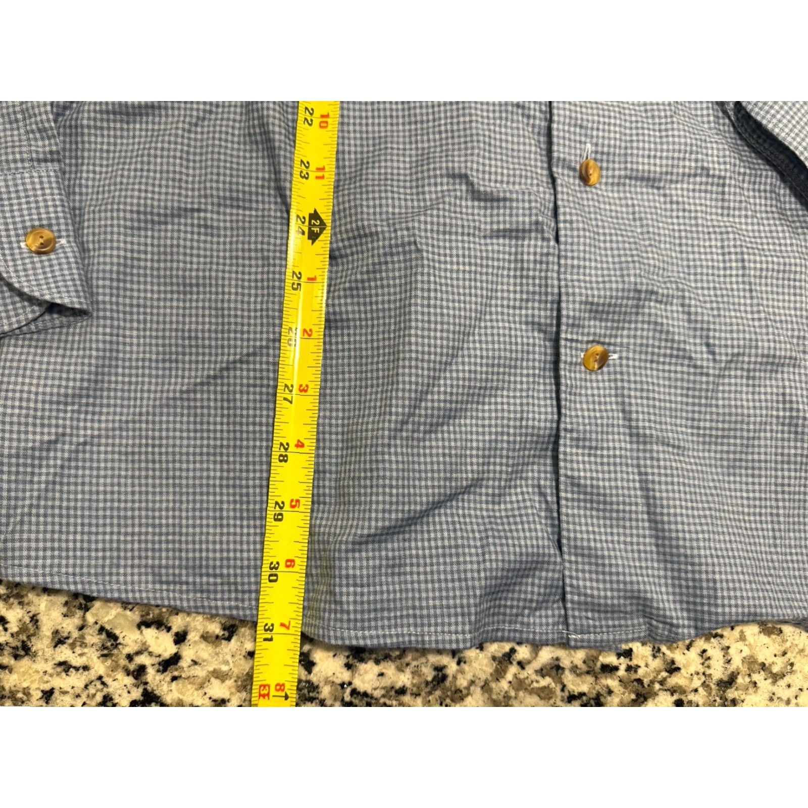 Eton VINTAGE Not applicable Etón Men's Dress Shirt Long Sleeve Button-Down Casual Business Formal Wedding Blue Microplaid Size Large Size US L / EU 52-54 / 3 - 2 Thumbnail
