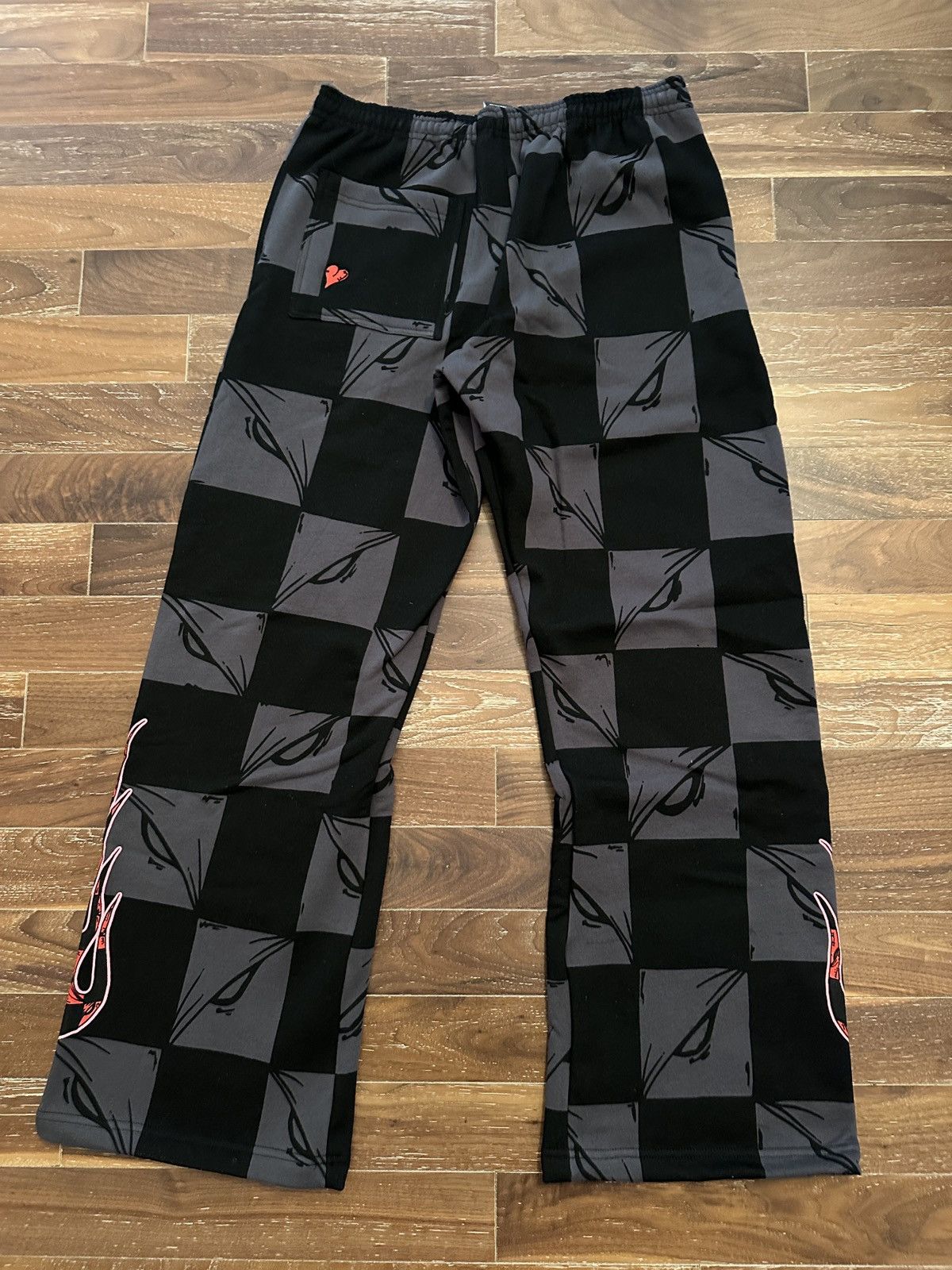Matty Boy Matty Boy ATL Anti Promo 99 Eyes Flame Sweatpants Size US 32 / EU 48 - 8 Thumbnail