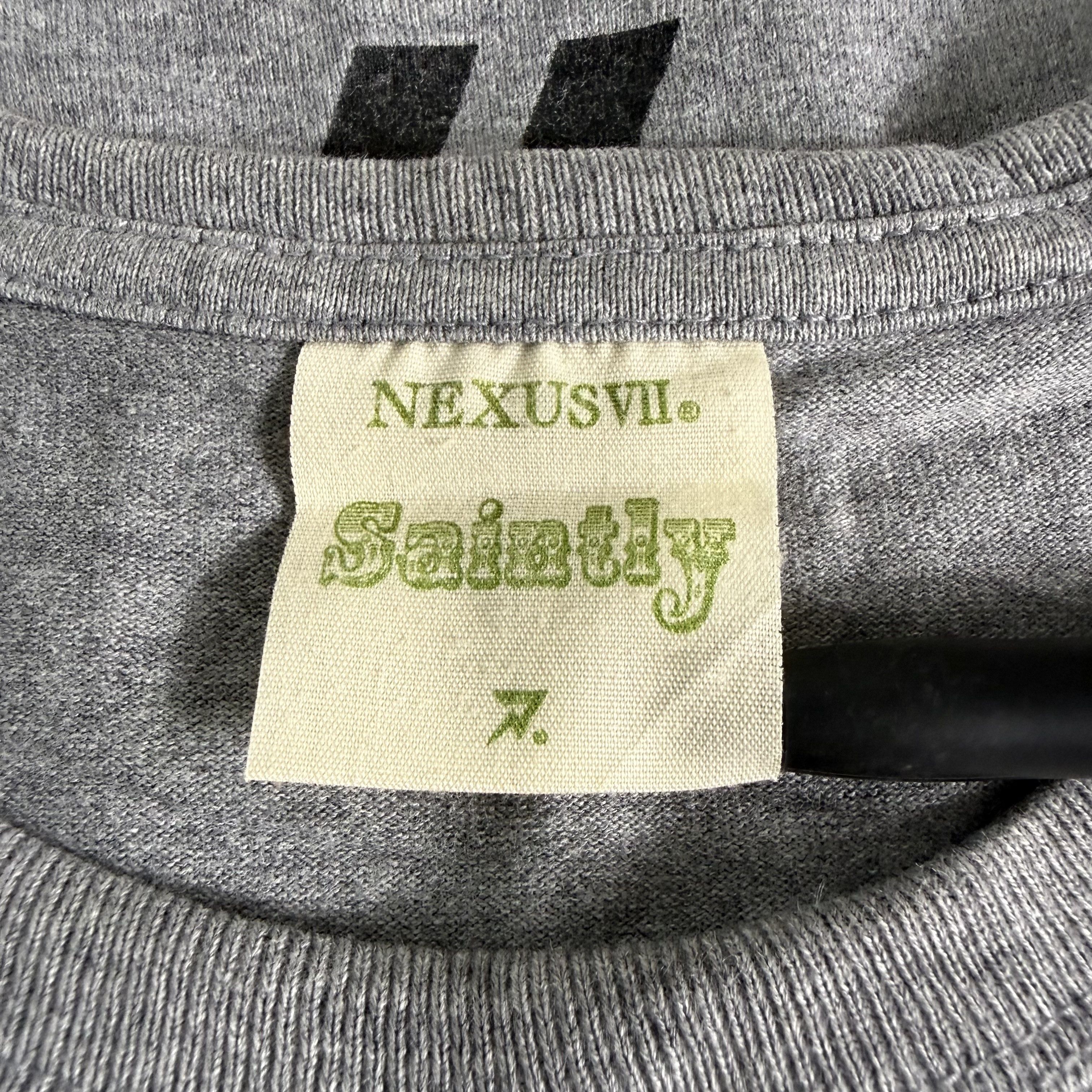 NEXUSVII 🔥RARE🔥 Vintage Nexus VII x Saintly Japanese Brand T-shirt Size US M / EU 48-50 / 2 - 8 Thumbnail