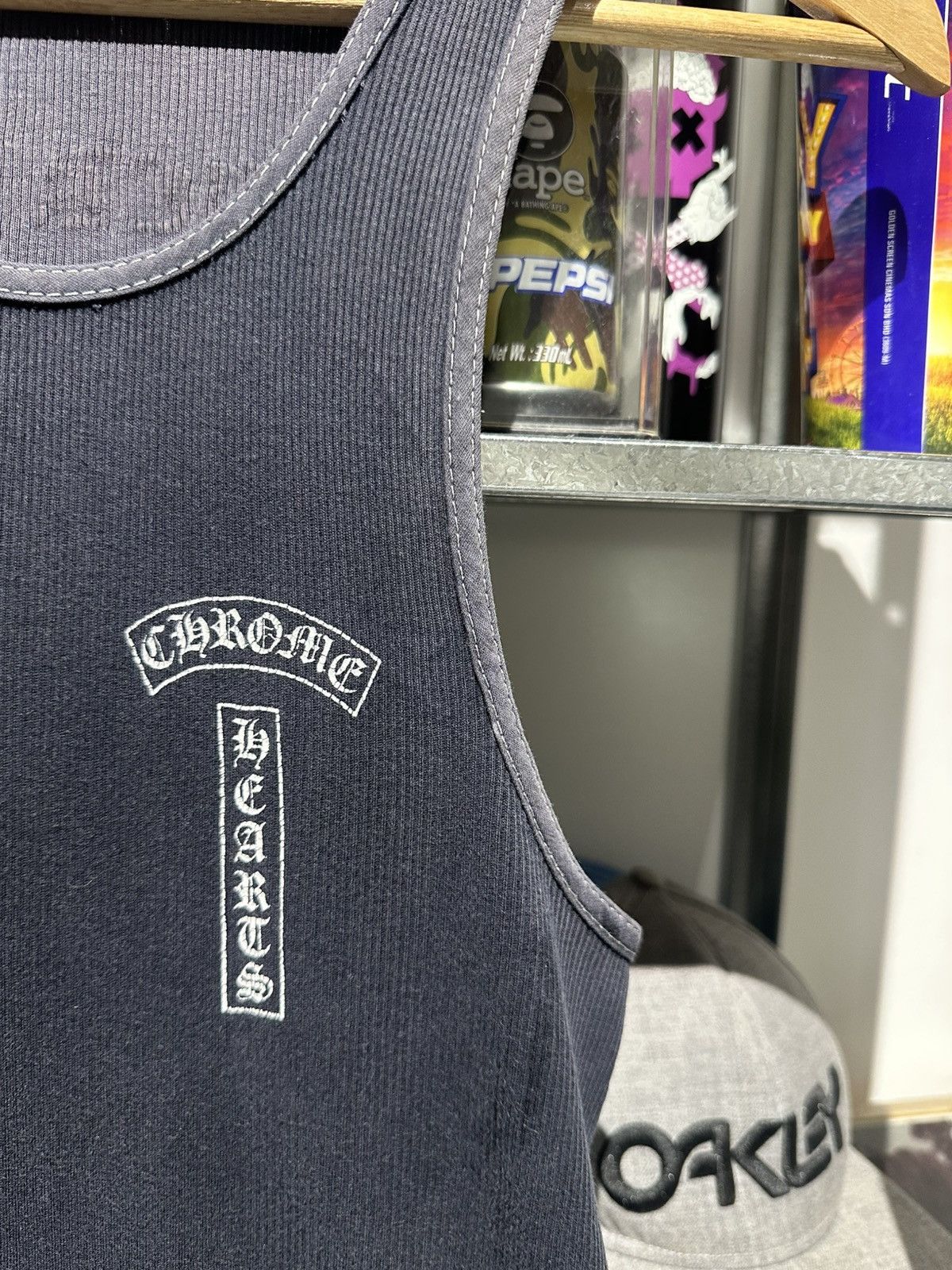 Chrome Hearts vintage chrome hearts tank top tee Size US M / EU 48-50 / 2 - 6 Thumbnail