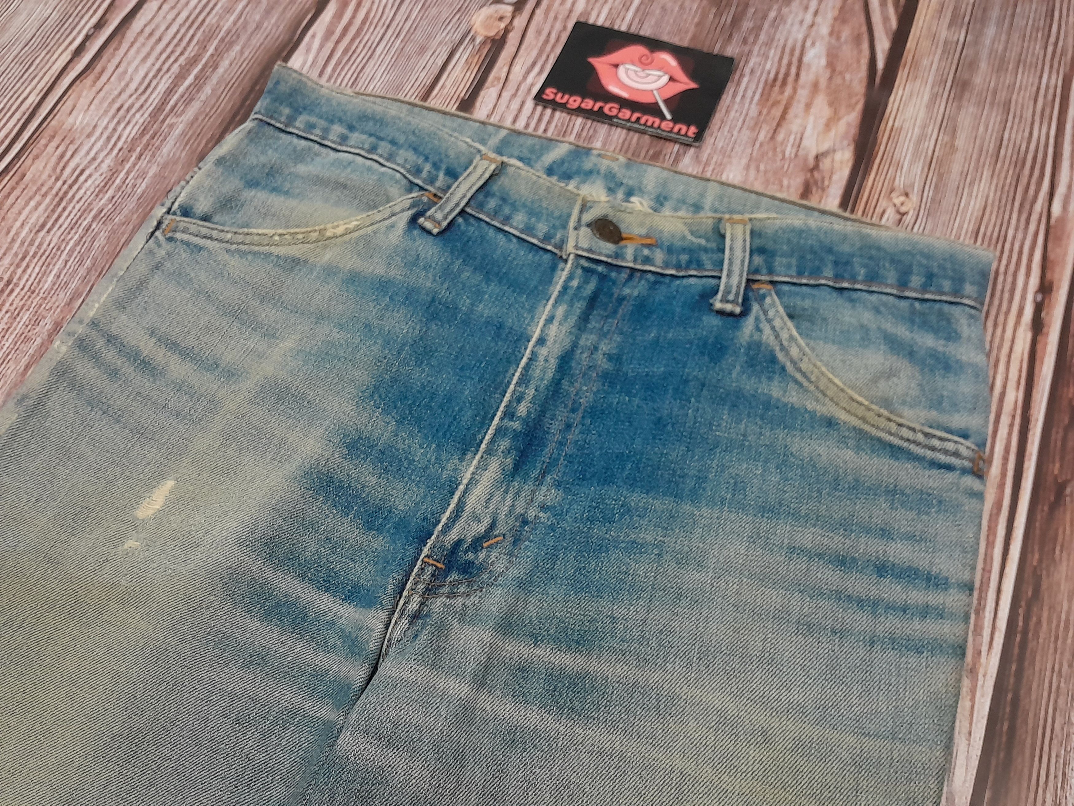 Levi's Levis 646 Bell Bottom Flare bootcut Orange Tab Jeans Size US 31 - 5 Thumbnail