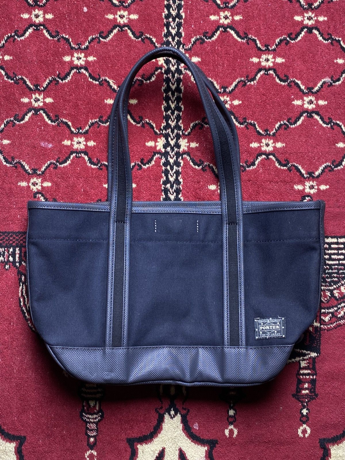 Porter Small Canvas Tote Bag
