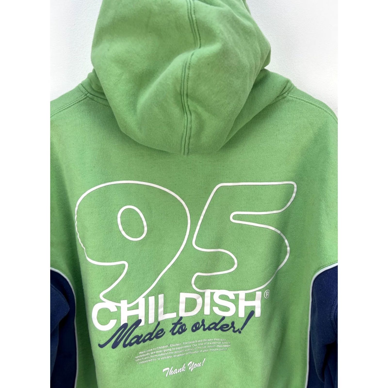 Logo 7 VINTAGE TGFbro Hoodie Shirt Mens Size M Green Blue Logo Hooded Pullover 95 Sweatshirt Size US M / EU 48-50 / 2 - 3 Thumbnail