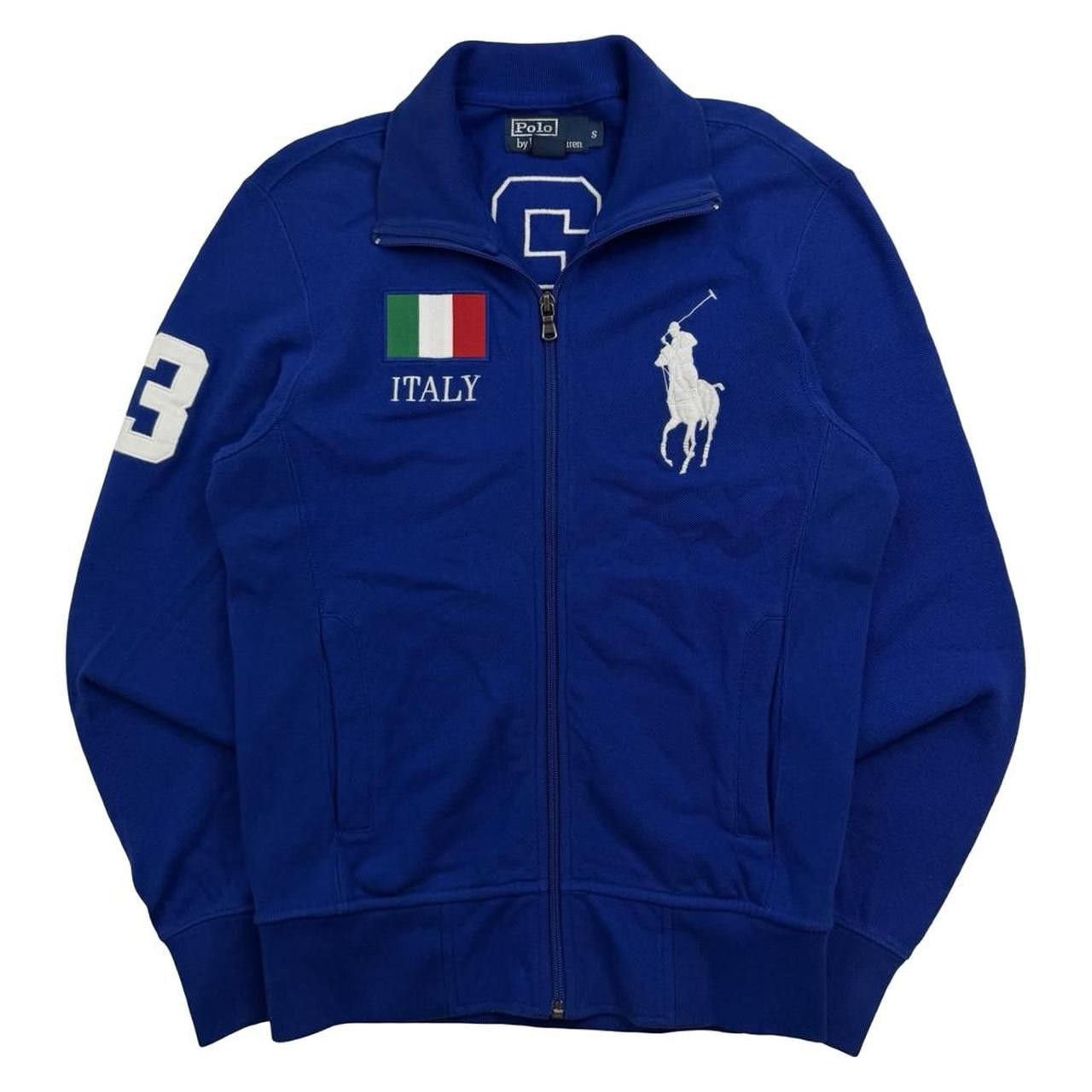 Polo Ralph Lauren Polo By Ralph Lauren Italy Big Pony Track Jacket - Small Size US S / EU 44-46 / 1 - 1 Thumbnail