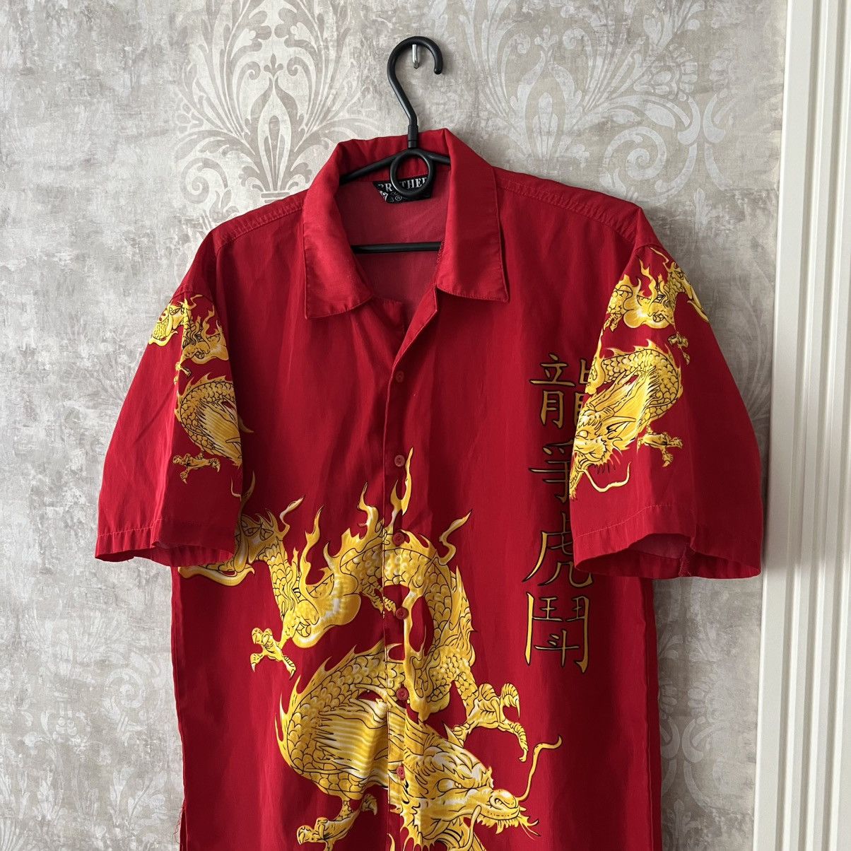 Japanese Brand Vintage Y2K Dragon Japan Shirt retro Size US S / EU 44-46 / 1 - 2 Thumbnail
