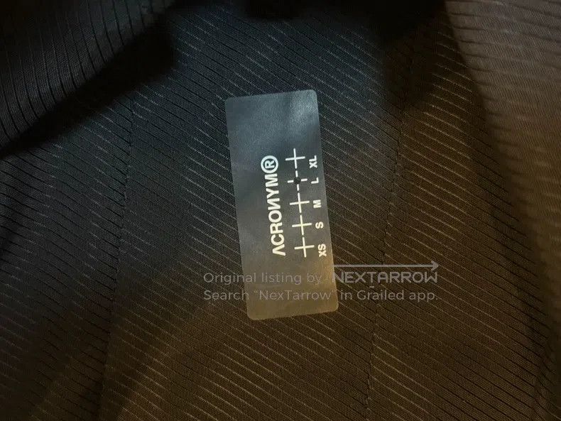 Acronym Acronym size L shorts Size US 33 - 3 Thumbnail