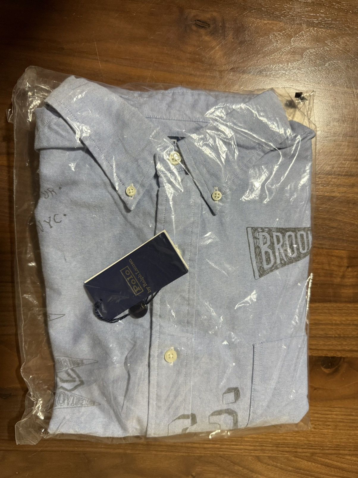 Polo Ralph Lauren Polo Ralph Lauren The Big Shirt West Blue Oxford Sketch XL Size US XL / EU 56 / 4 - 8 Thumbnail