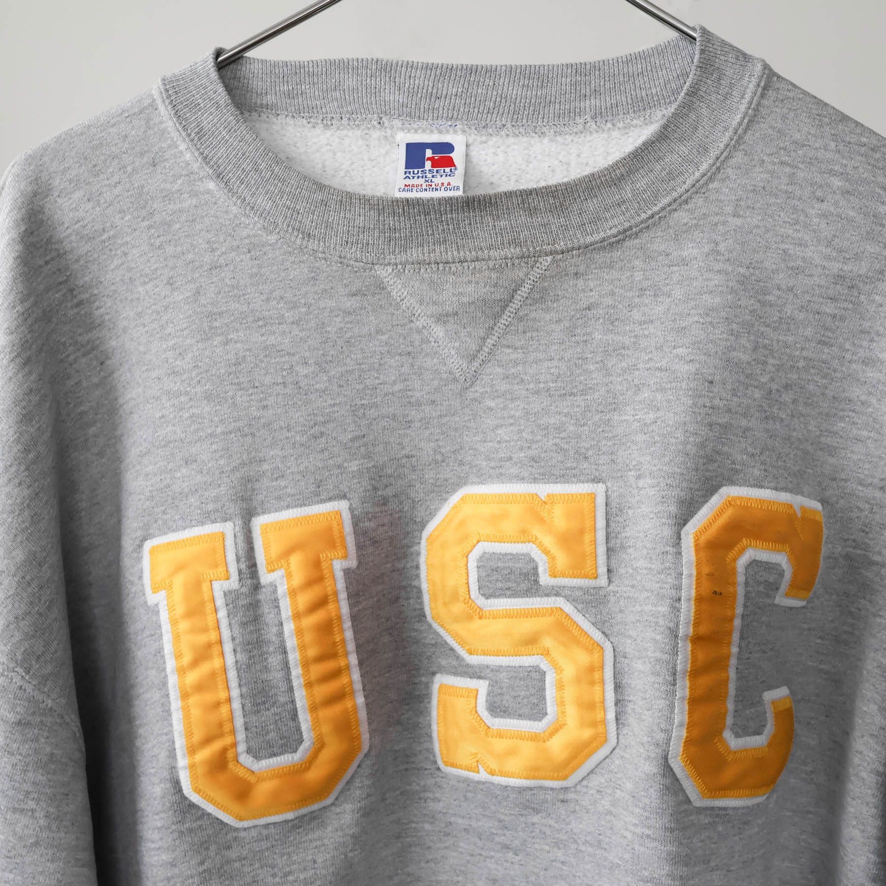 Vintage True Vintage USC Russell Crewneck Sweatshirt USA made Size US XL / EU 56 / 4 - 3 Thumbnail