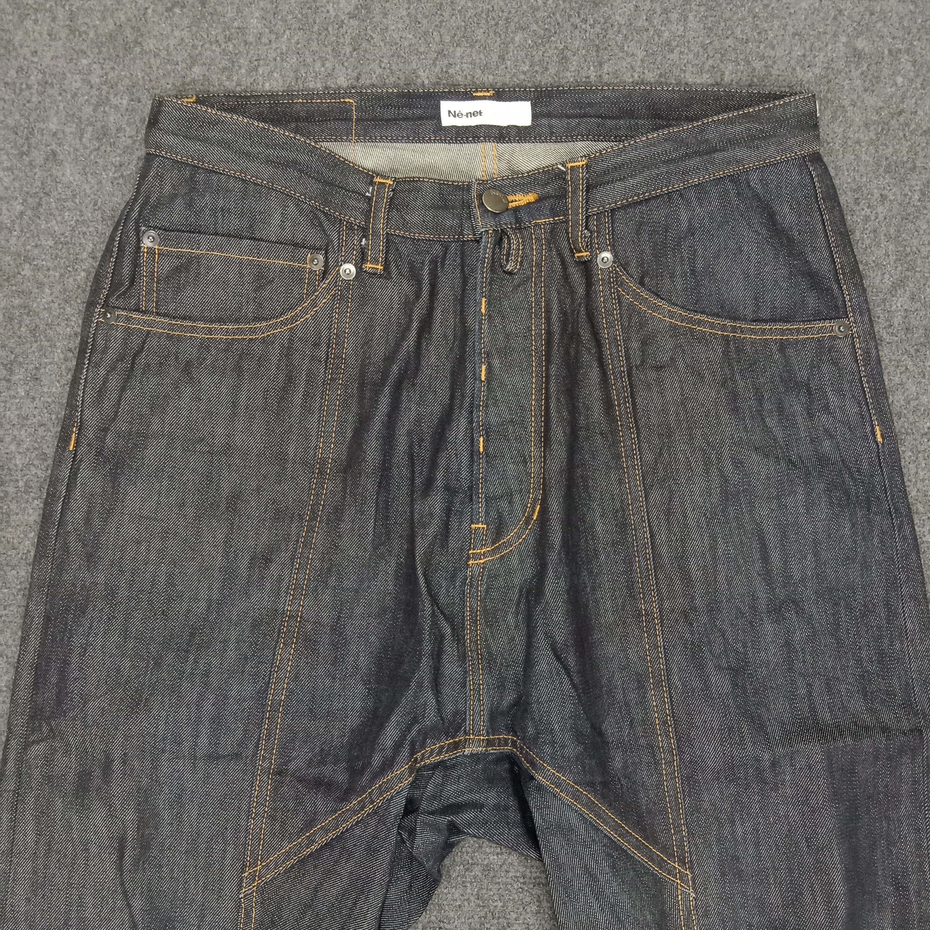 Issey Miyake Ne-net by Issey Miyake Japanese Designer Jeans Size US 32 / EU 48 - 2 Thumbnail