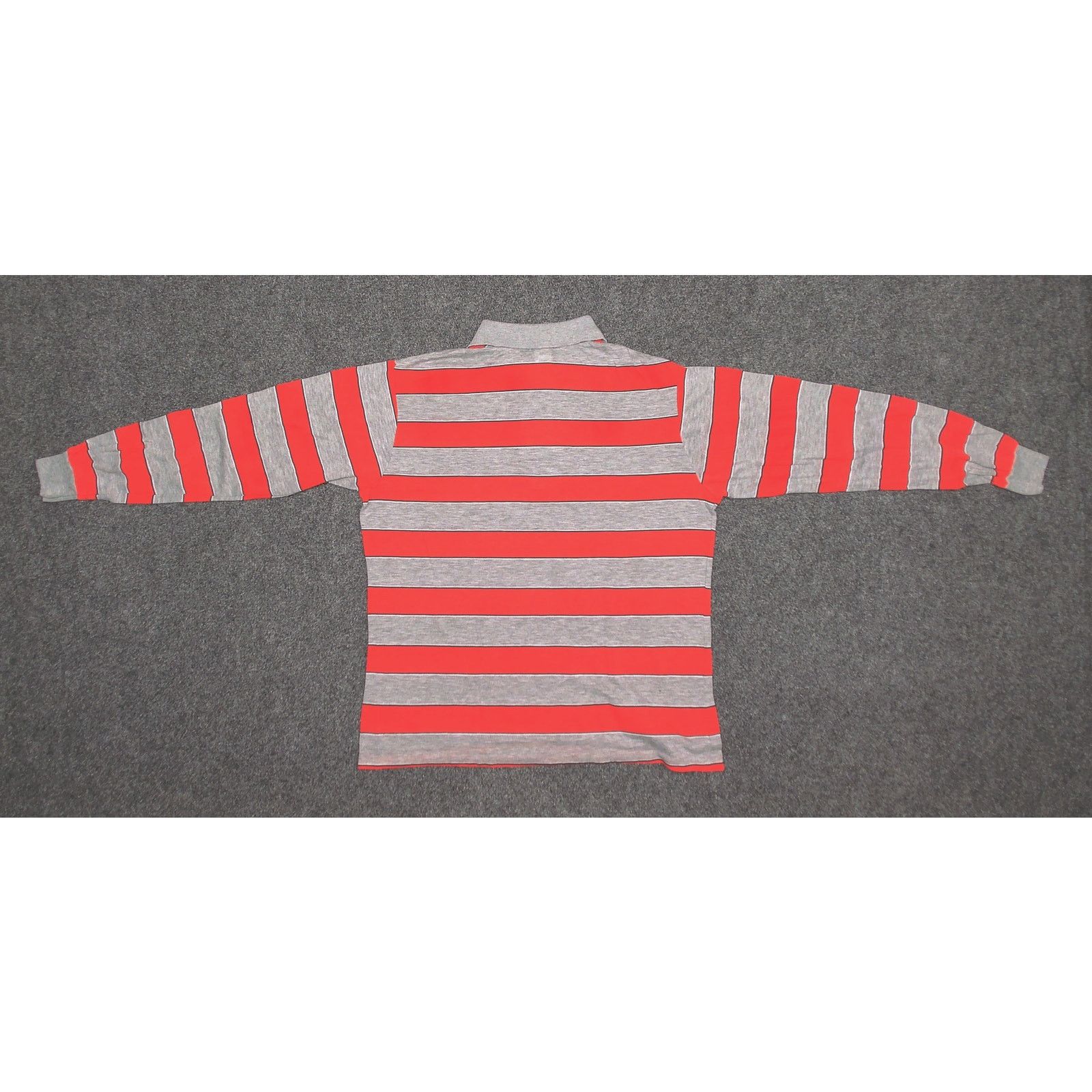 Champion 80s Champion Tri-Blend Single Stitch Striped Polo XL Size US XL / EU 56 / 4 - 8 Thumbnail