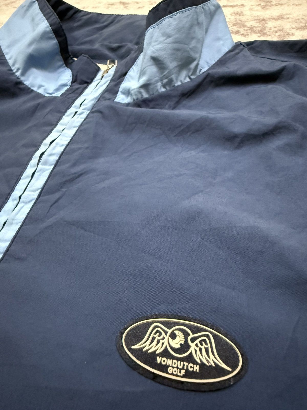 Von Dutch Vintage Von Dutch Golf Eyeball Halfzipper Windbreaker Jacket Size US XL / EU 56 / 4 - 7 Thumbnail