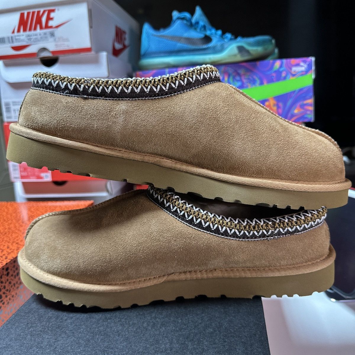 Ugg New Ugg Tasman Chestnut Mens 5950 Size US 11 / EU 44 - 3 Thumbnail