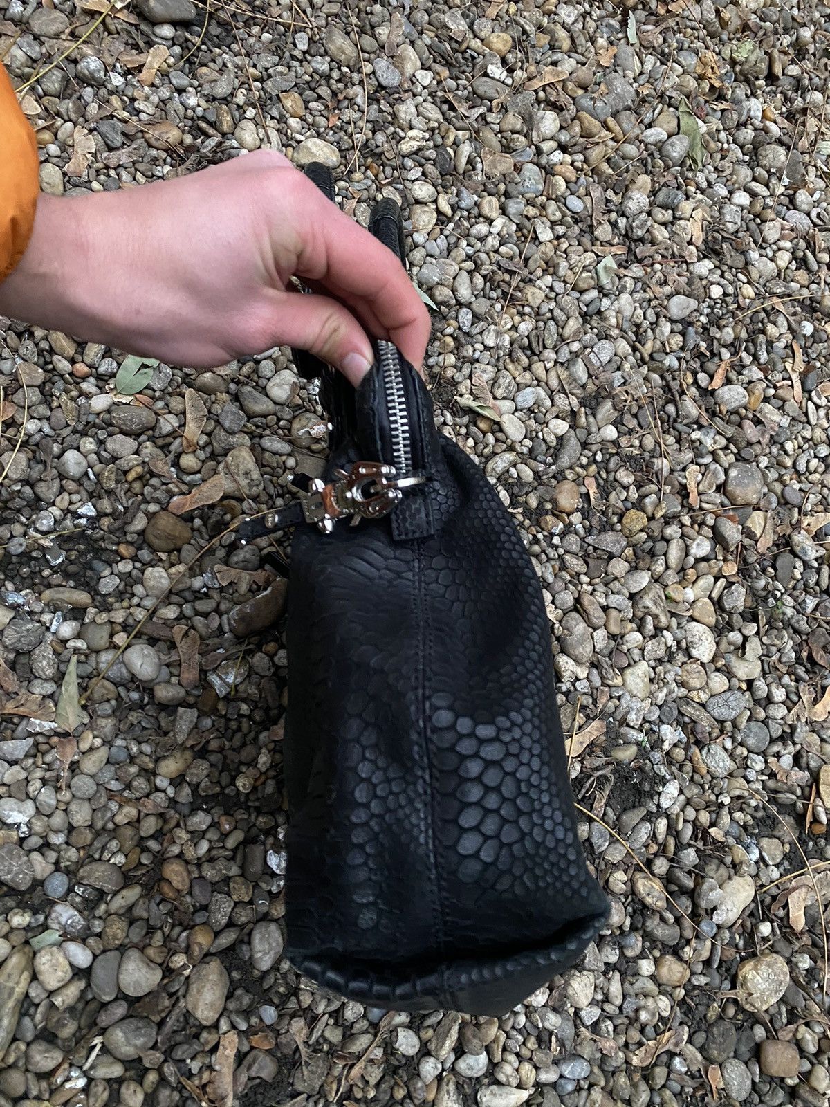 George Gina & Lucy George Gina & Lucy GGL Python Leather Handbag Size ONE SIZE - 6 Thumbnail