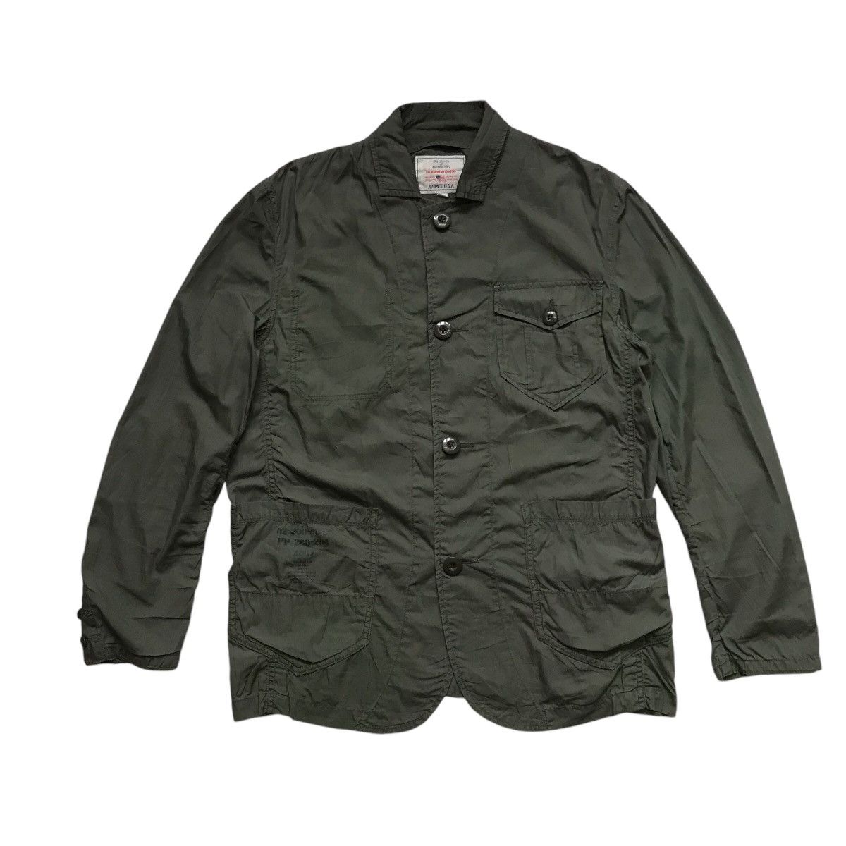 Avirex Vintage 90s Avirex Workers Military Jacket Size US M / EU 48-50 / 2 - 1 Thumbnail
