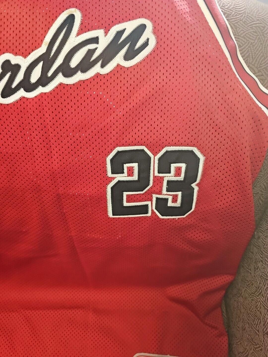 Designer Vintage Nike Air Jordan Basketball Jersey XXL Clean Size ONE SIZE - 4 Thumbnail