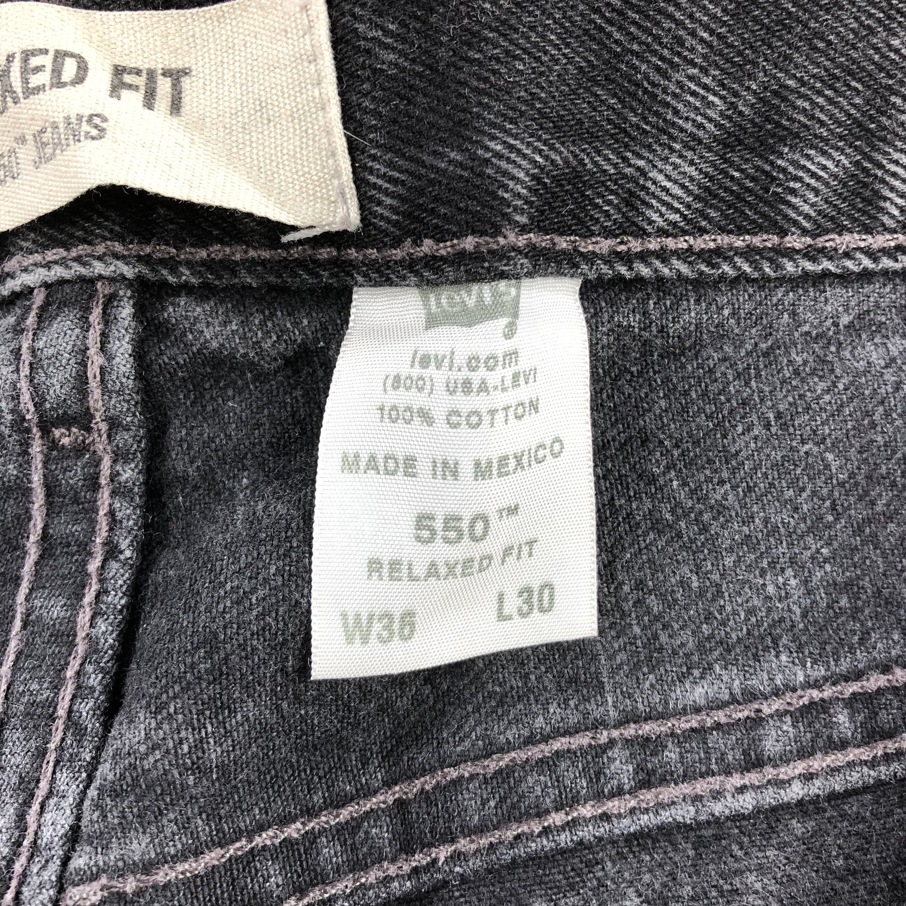 Levi's × Vintage Vintage Levis 550 Earth Tone Jeans-JM2605 Size US 38 / EU 54 - 13 Thumbnail