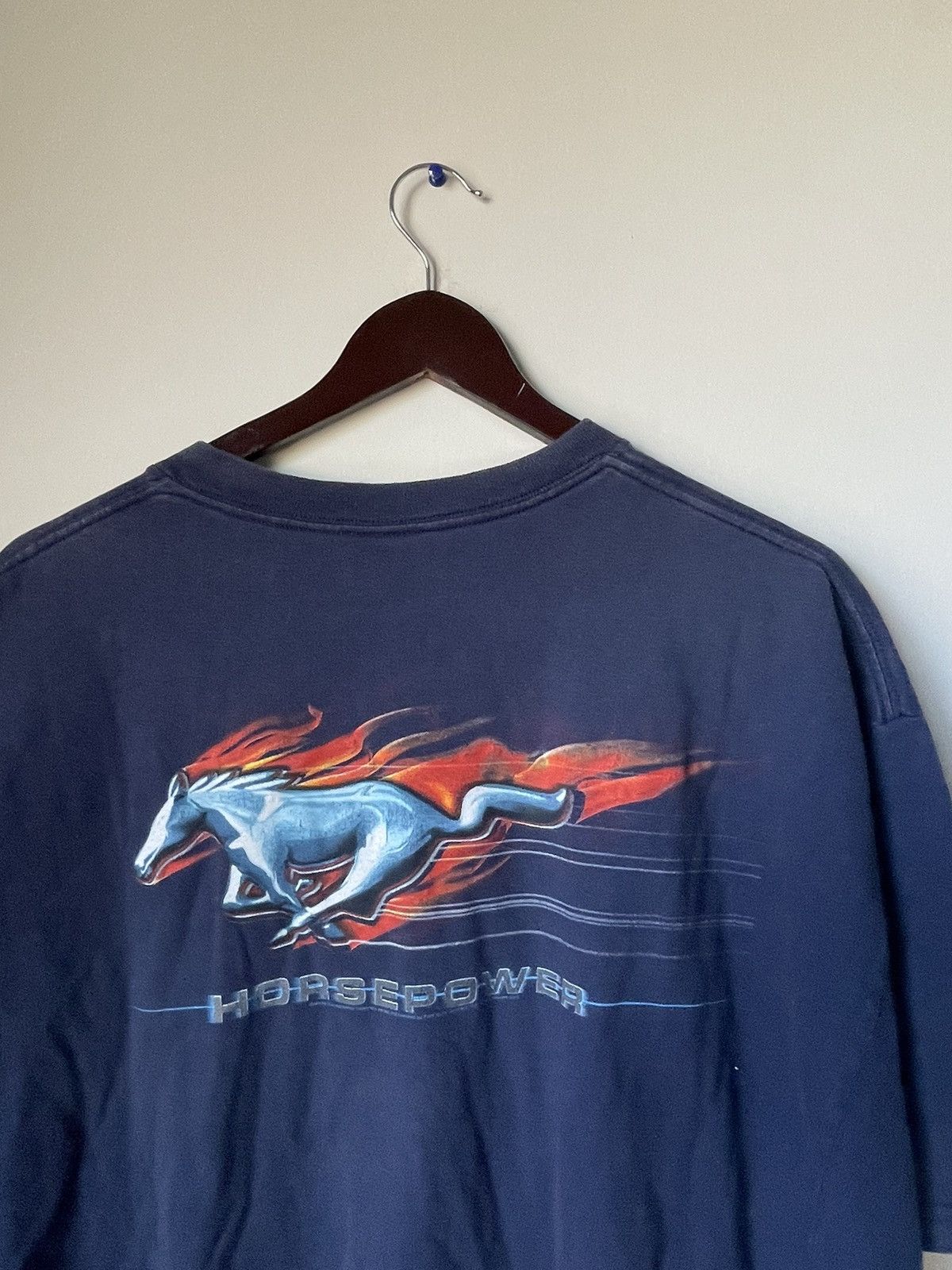 Delta × Vintage Vintage y2k big graphic ford mustang tee Size US XXL / EU 58 / 5 - 2 Thumbnail