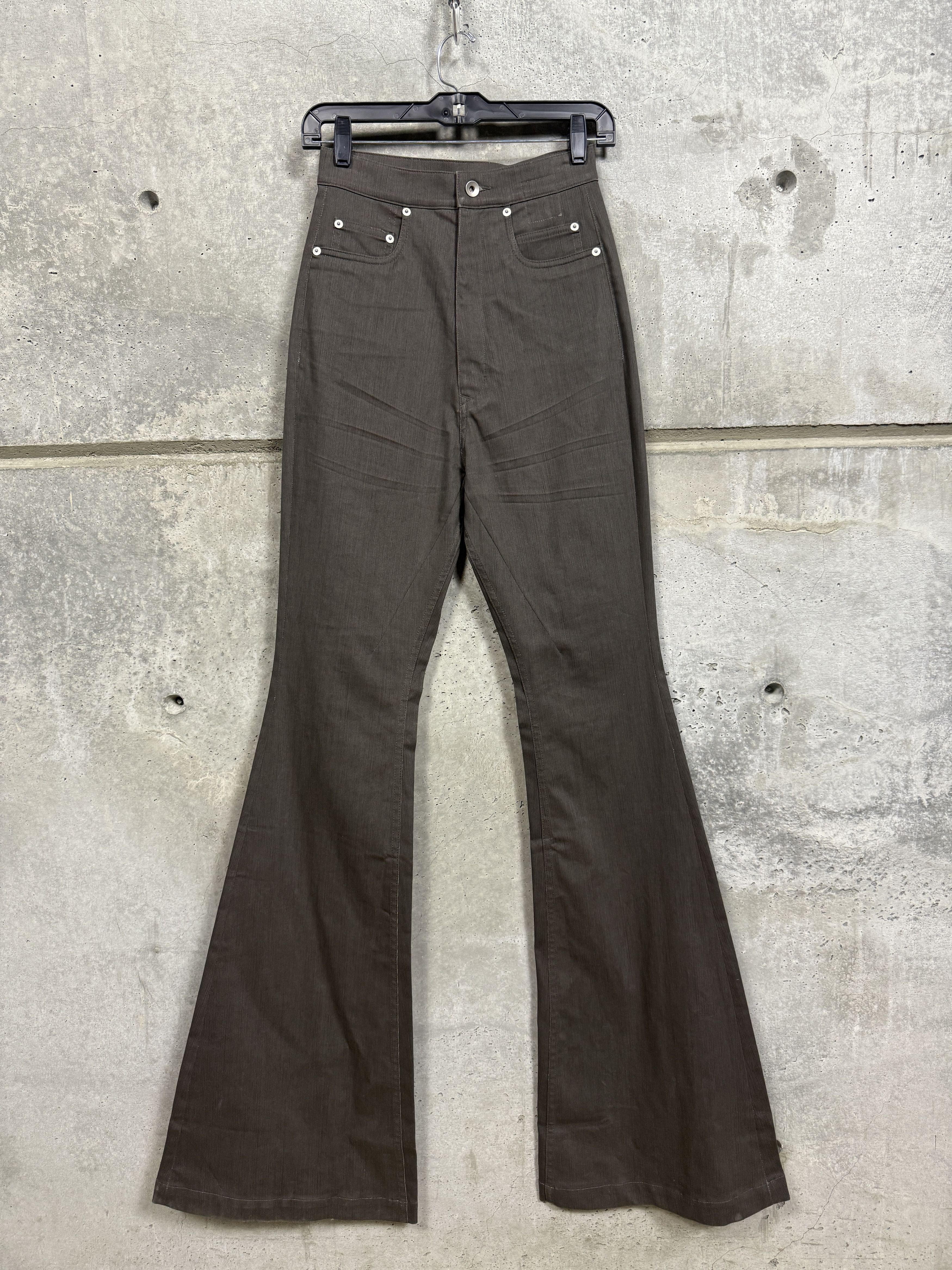Rick Owens $960 Rick Owens DRKSHDW Bolan Bootcut Jeans Size 25" / US 0 / IT 36 - 1 Thumbnail