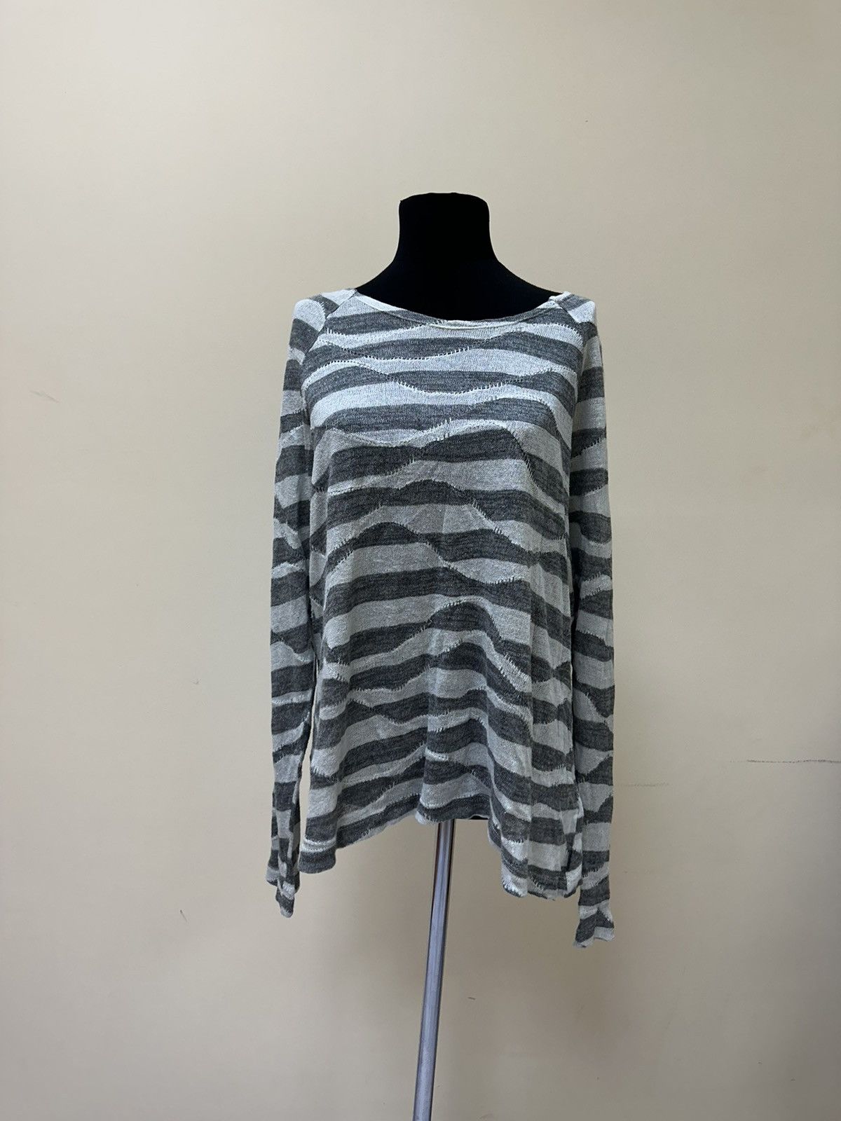 Japanese Brand × OSKA T-shirt Long Sleeve Oska 4 505 Linen Size XL / US 12-14 / IT 48-50 - 1 Thumbnail