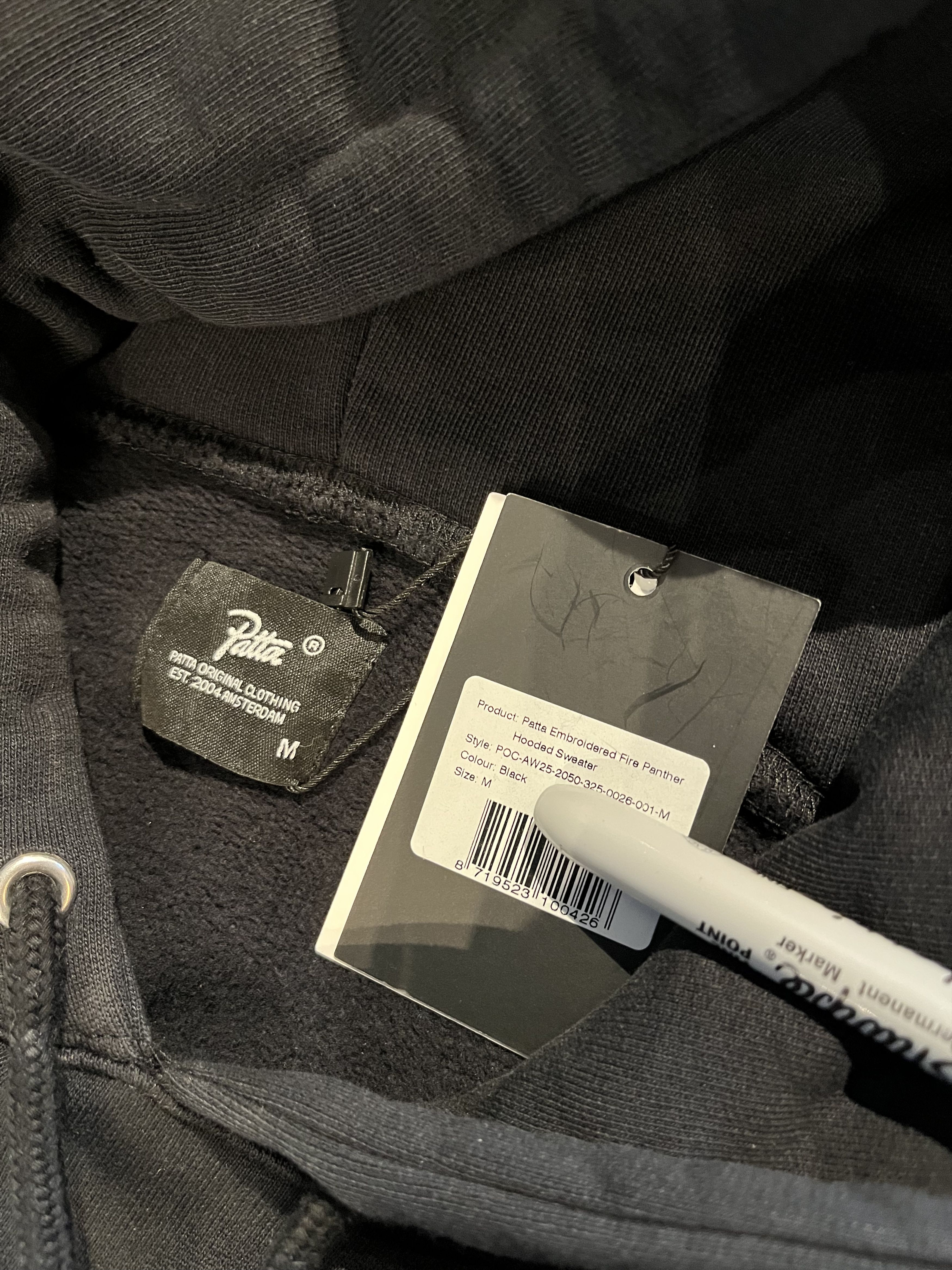 Patta Patta Fire Panther Hoodie Size US M / EU 48-50 / 2 - 3 Thumbnail