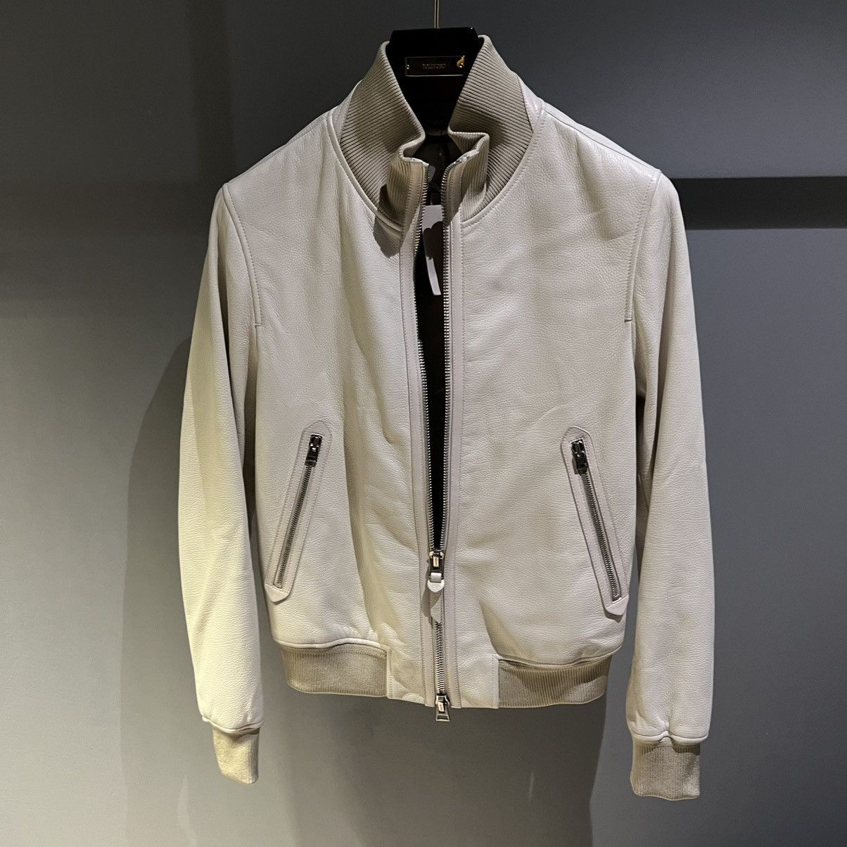 Tom Ford Tom Ford Leather Jacket in Small Size US S / EU 44-46 / 1 - 1 Thumbnail