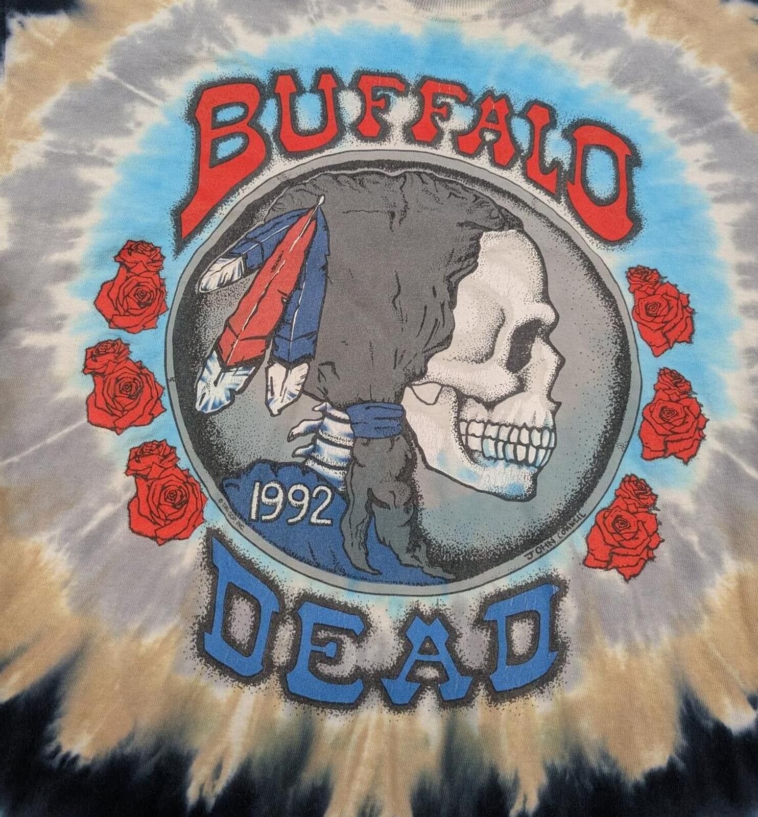 Liquid Blue Liquid Blue Grateful Dead Buffalo Dead Reissue t-shirt Size US L / EU 52-54 / 3 - 2 Thumbnail