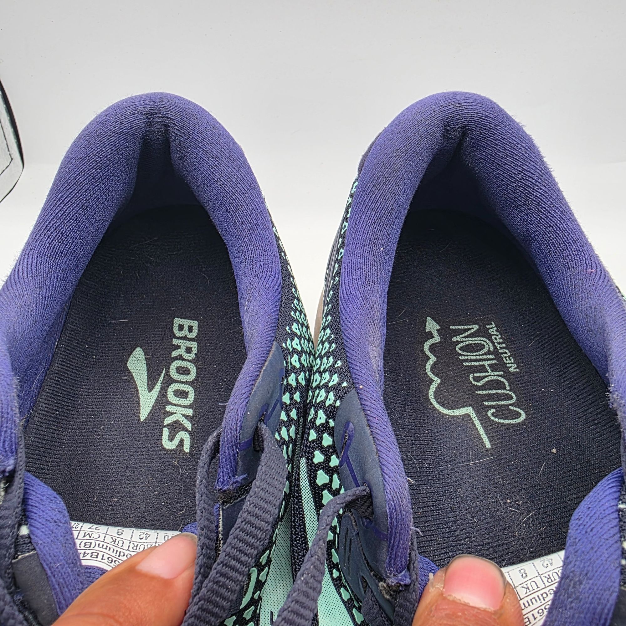 Brooks Brooks Ghost 14 Womens Size 10 Purple Peacoat Yucca Athletic Size US 10 / IT 40 - 9 Thumbnail