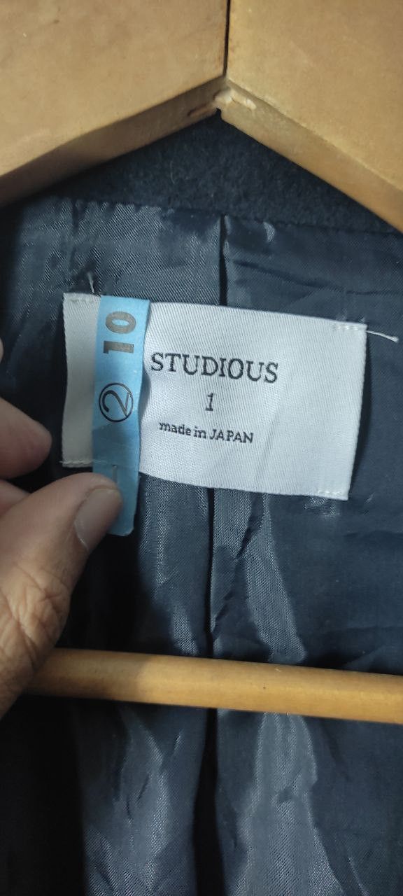 STUDIOUS STUDIOUS JAPANESE DESIGNER IF SIX WAS NINE WOOL PARKA JACKET Size US M / EU 48-50 / 2 - 9 Thumbnail