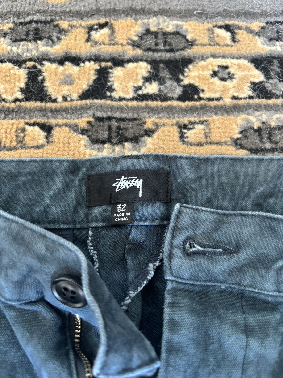 Stussy Washed Stussy Pants Size US 32 / EU 48 - 3 Thumbnail