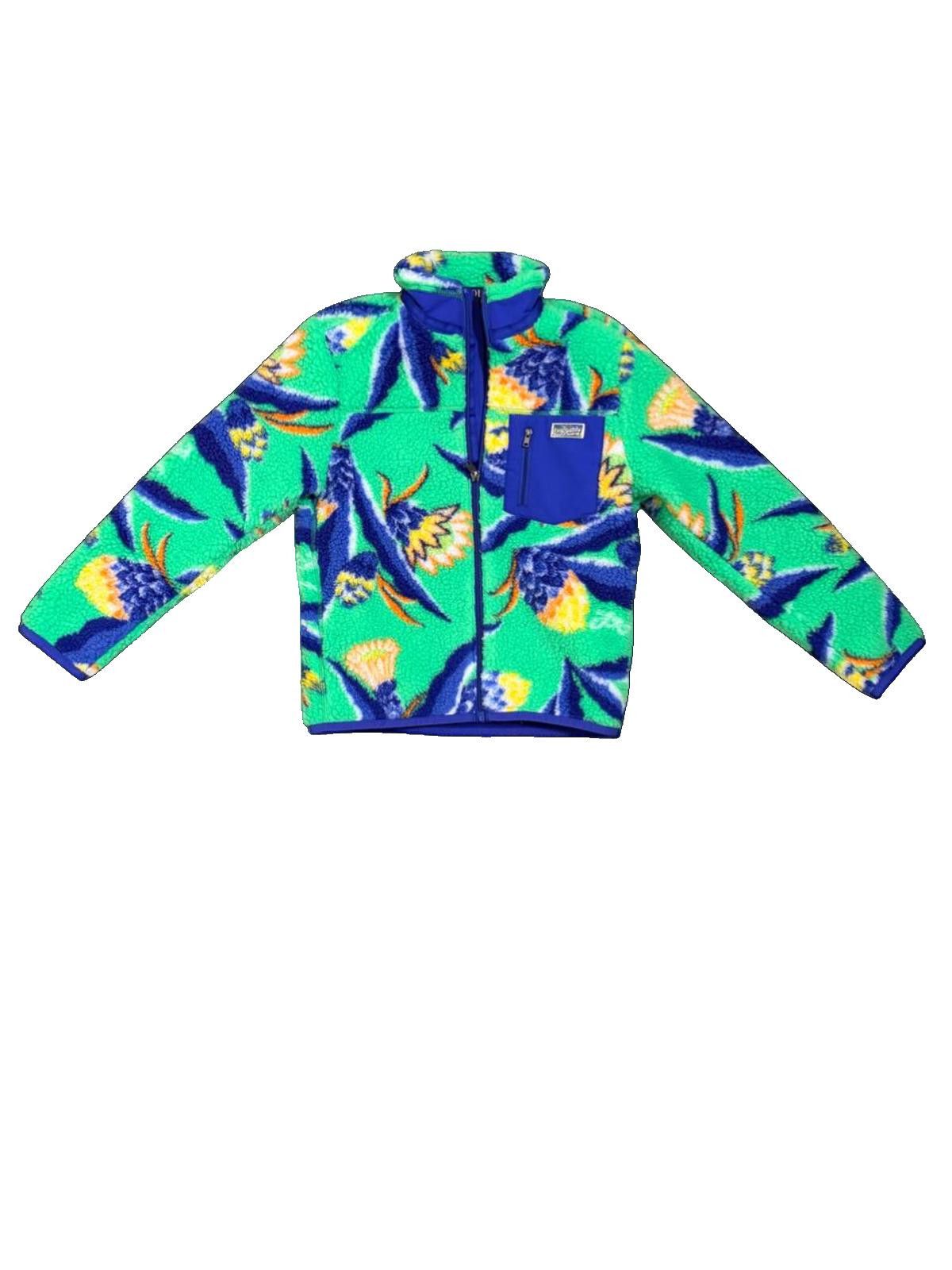 Polo Ralph Lauren Polo Ralph Lauren High-Pile Jacket – Green/Blue – Boys Small Size US S / EU 44-46 / 1 - 1 Thumbnail