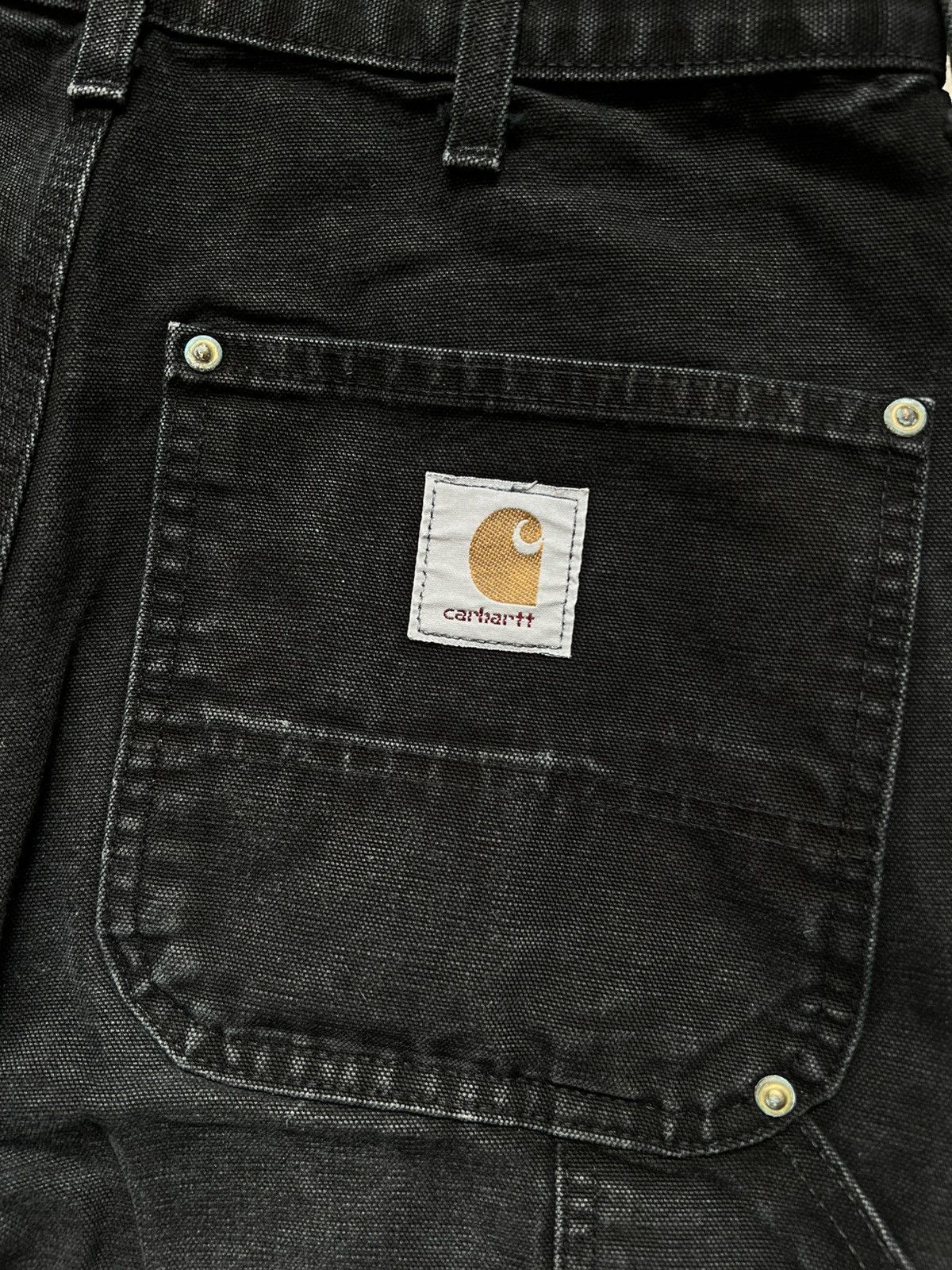 Carhartt × Vintage Vintage Distressed Carhartt Carpenter Pants Size US 32 / EU 48 - 4 Thumbnail